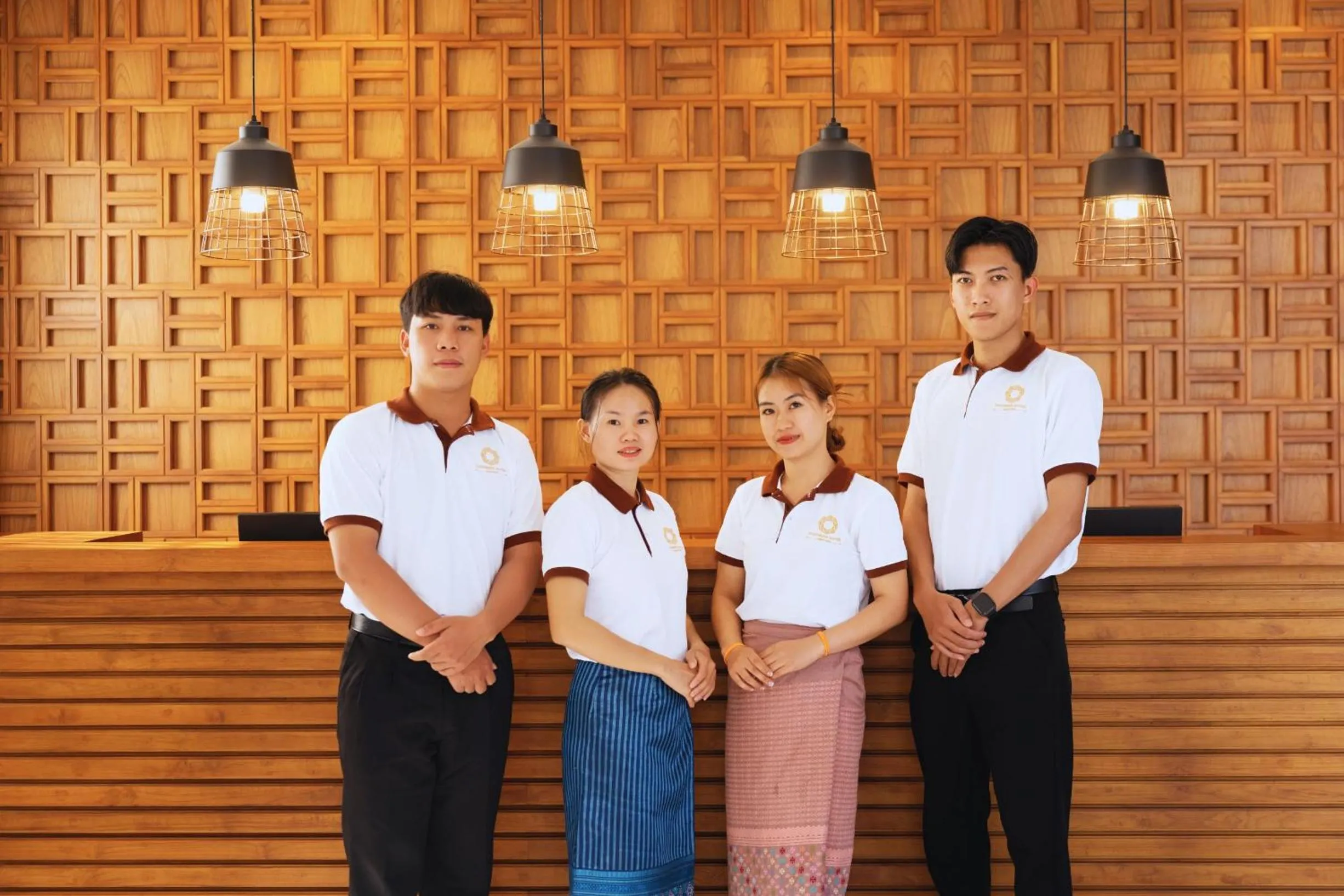 Staff in Oudomsin VangVieng Hotel