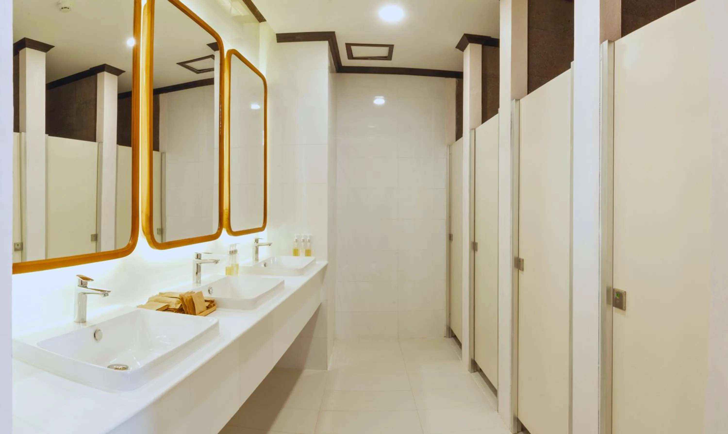 Bathroom in Oudomsin VangVieng Hotel