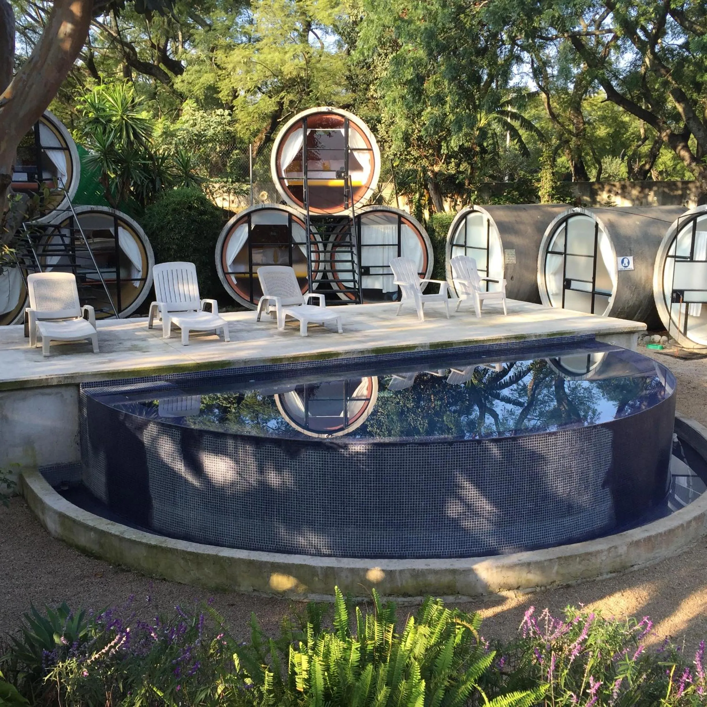 Swimming pool in Tubohotel