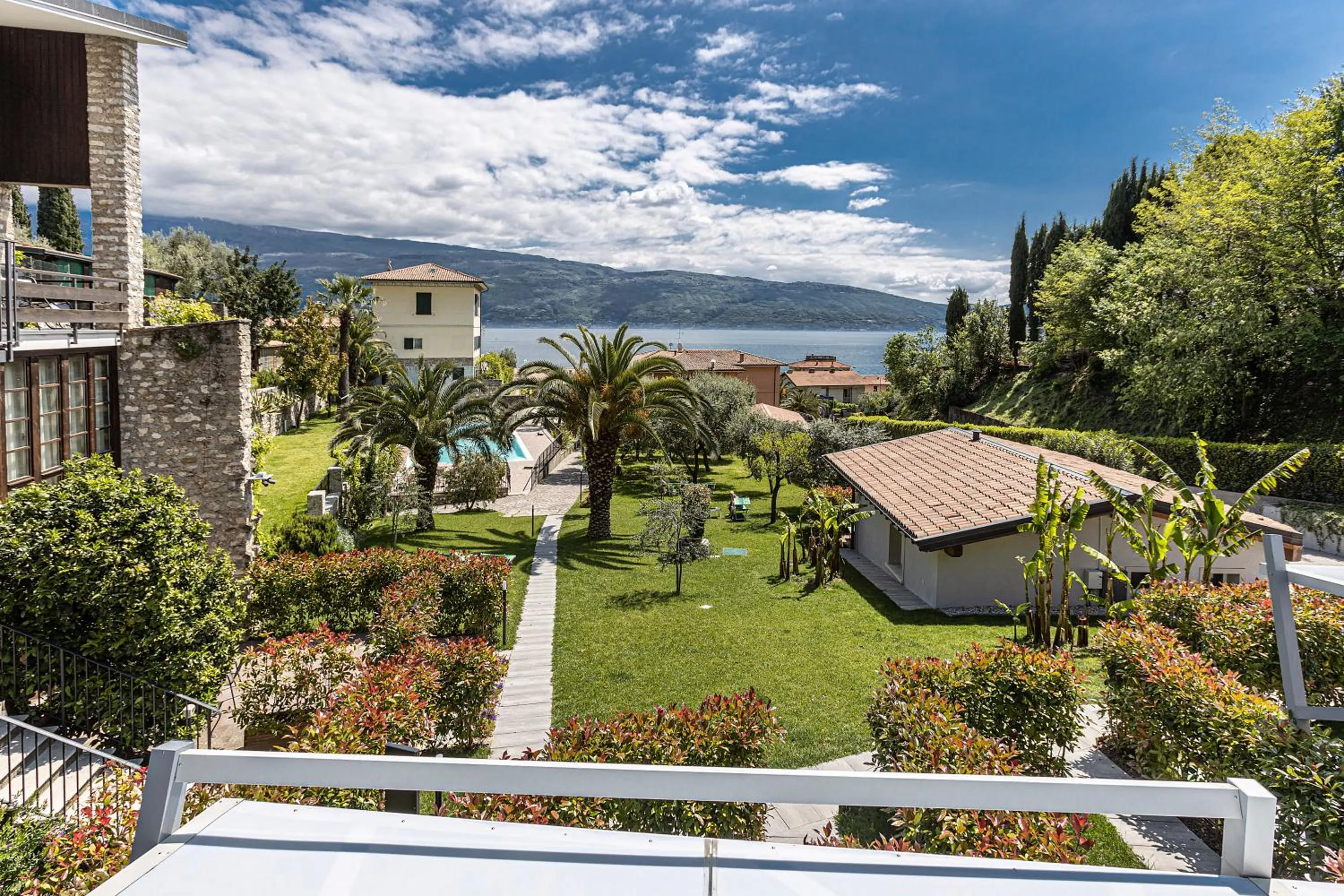 Garden view in Hotel Livia