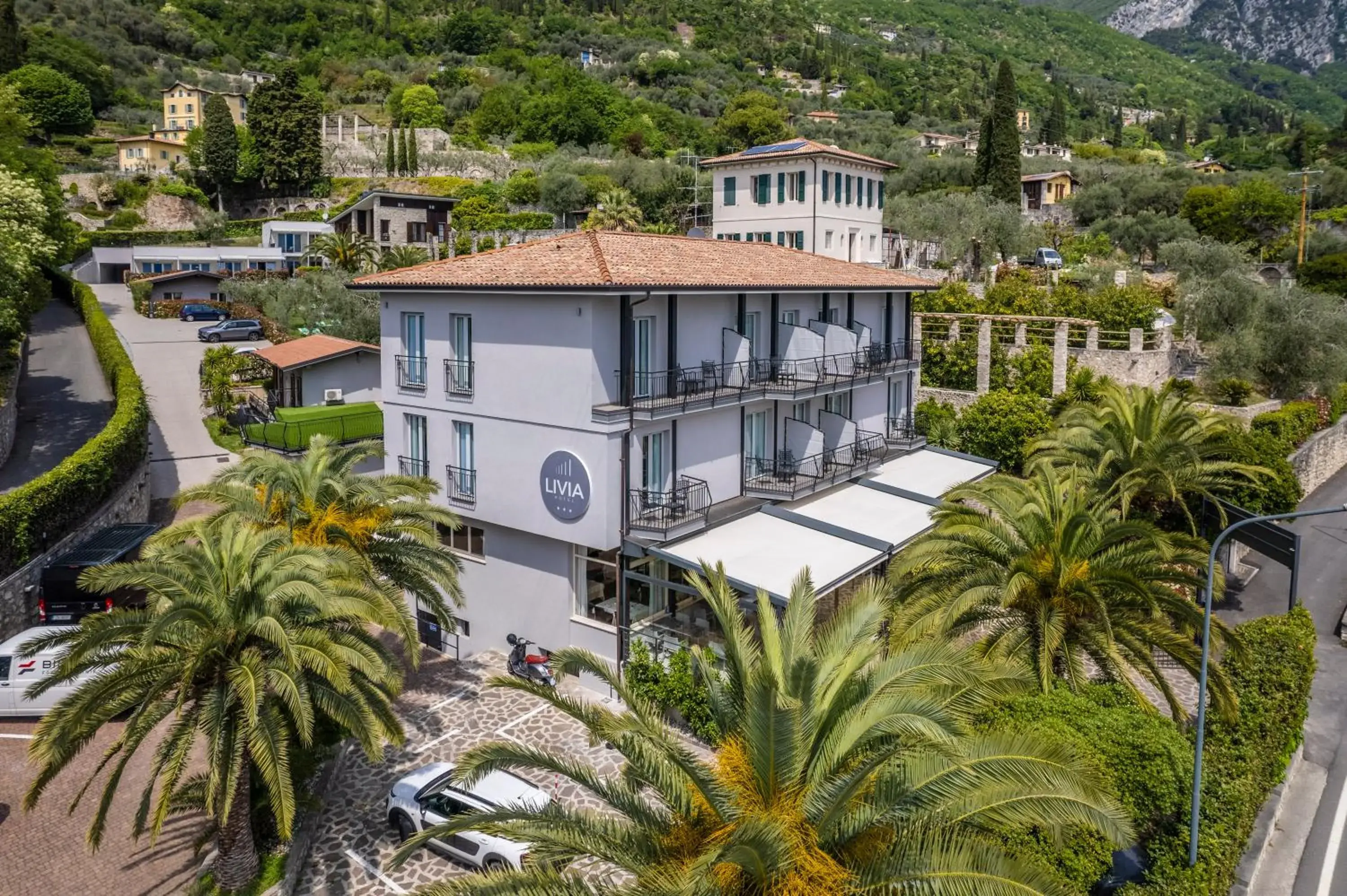 Bird's eye view, Property Building in Hotel Livia