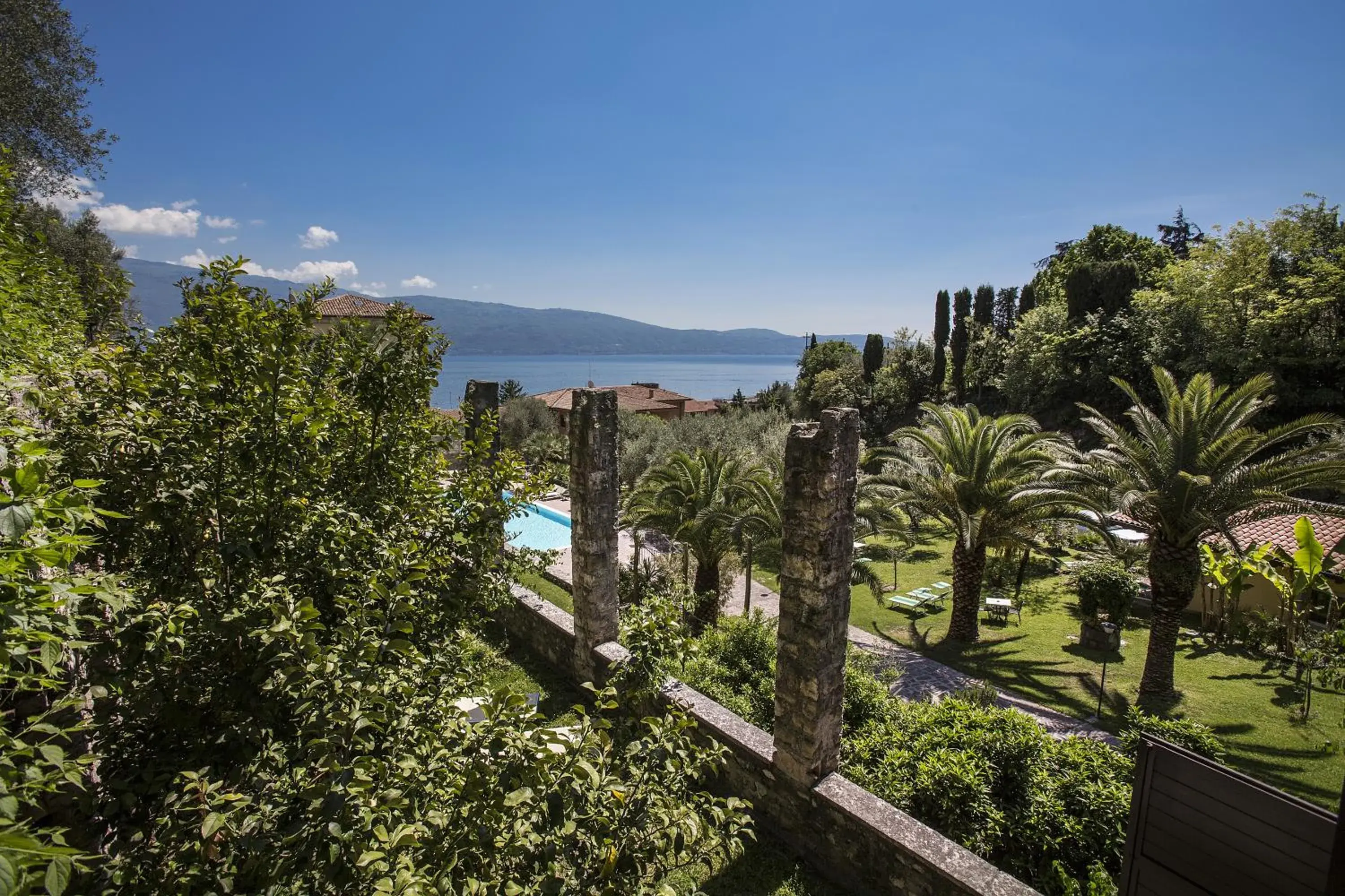 Garden view in Hotel Livia