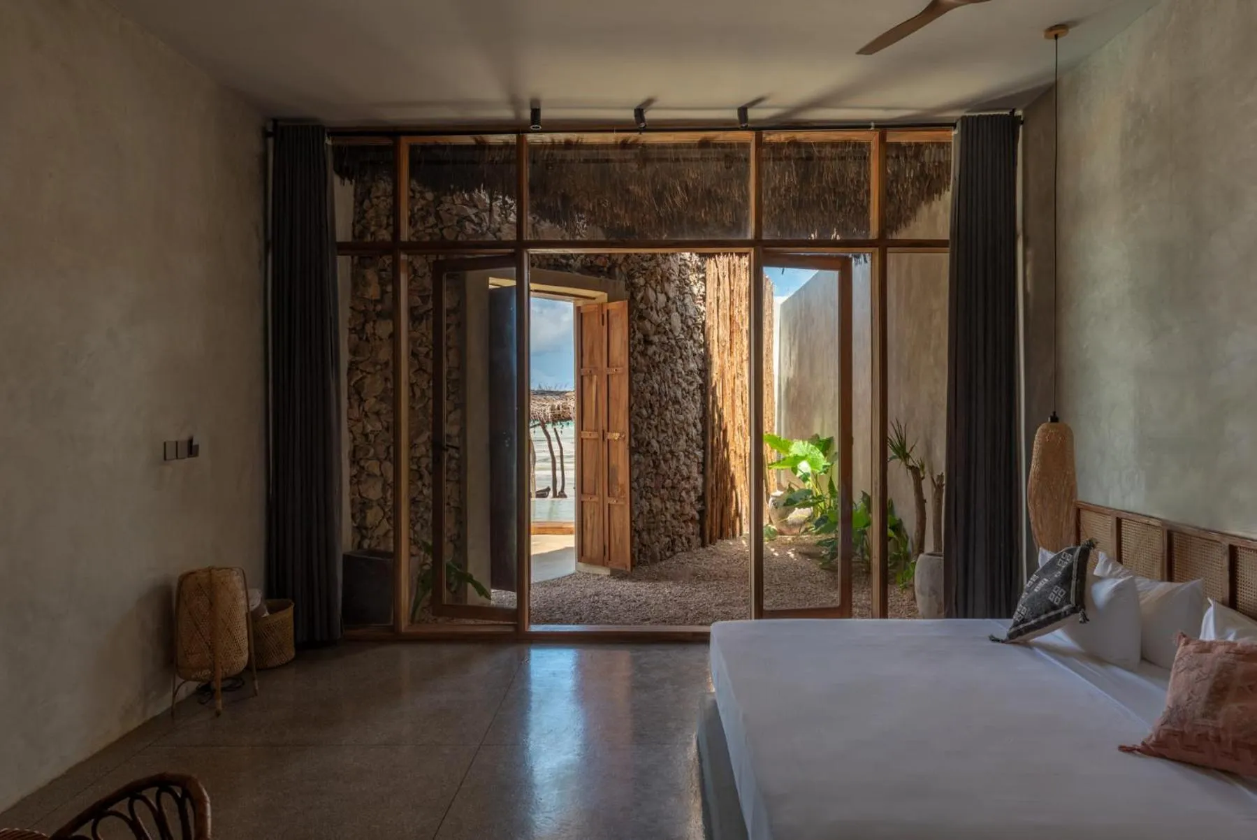 Bed in Be Zanzibar Boutique Hotel