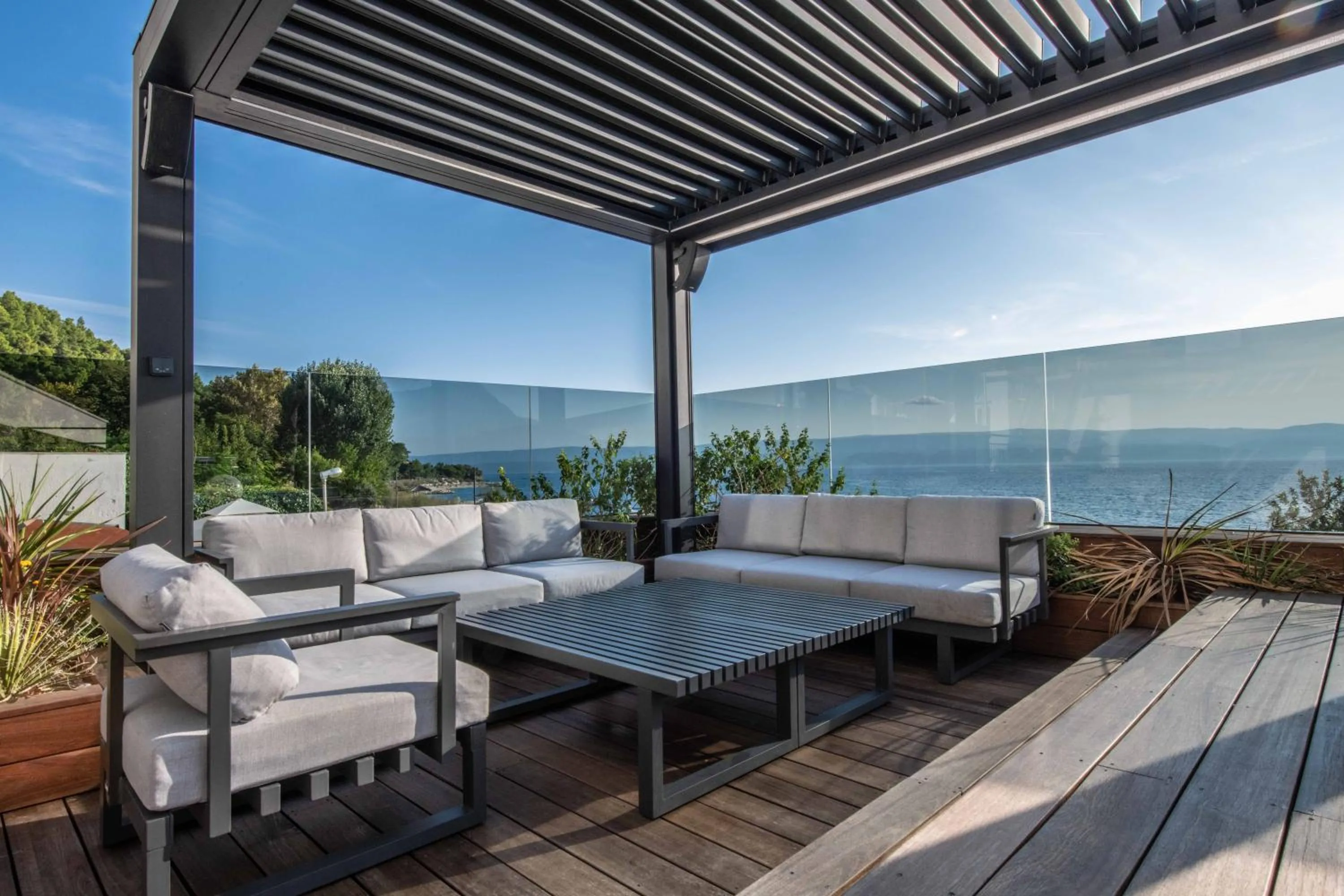 Balcony/Terrace in Villa Brzet - Luxury Boutique Apartments