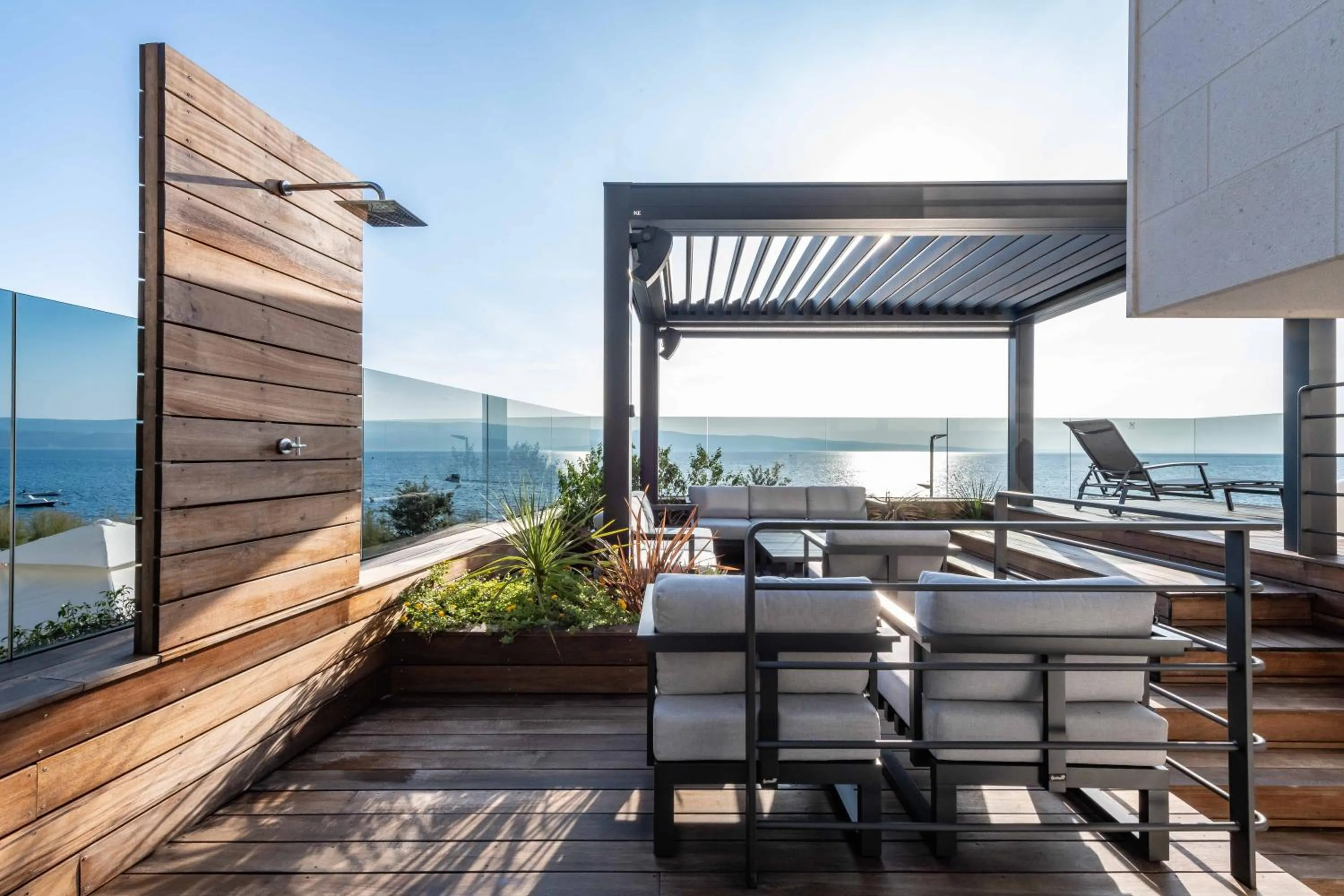 Balcony/Terrace in Villa Brzet - Luxury Boutique Apartments