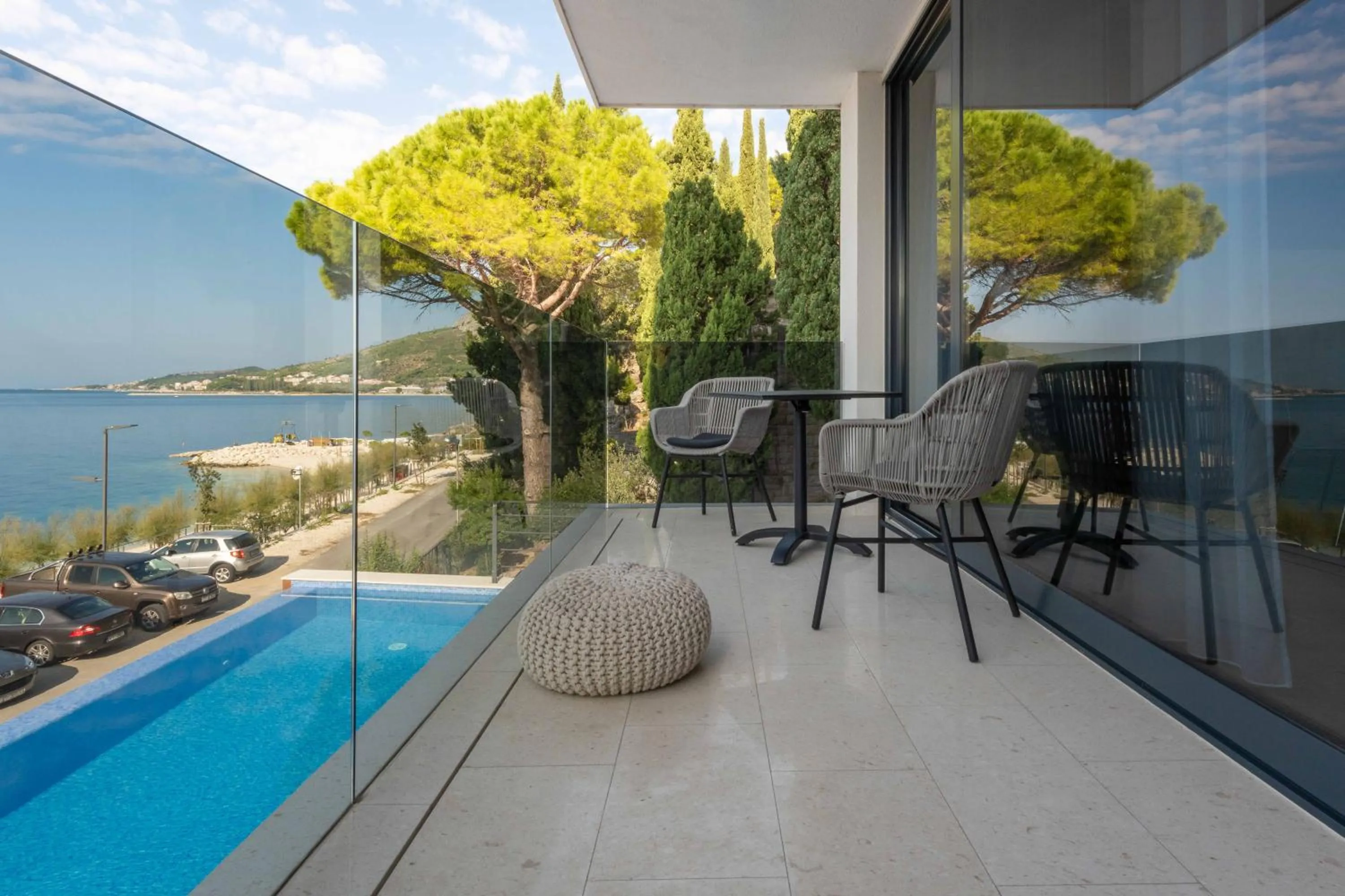 Balcony/Terrace in Villa Brzet - Luxury Boutique Apartments