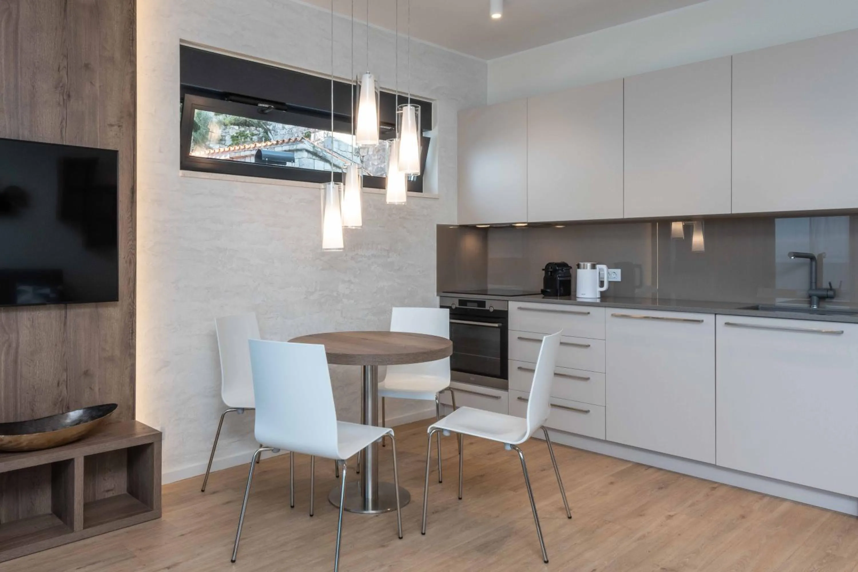 Kitchen or kitchenette in Villa Brzet - Luxury Boutique Apartments