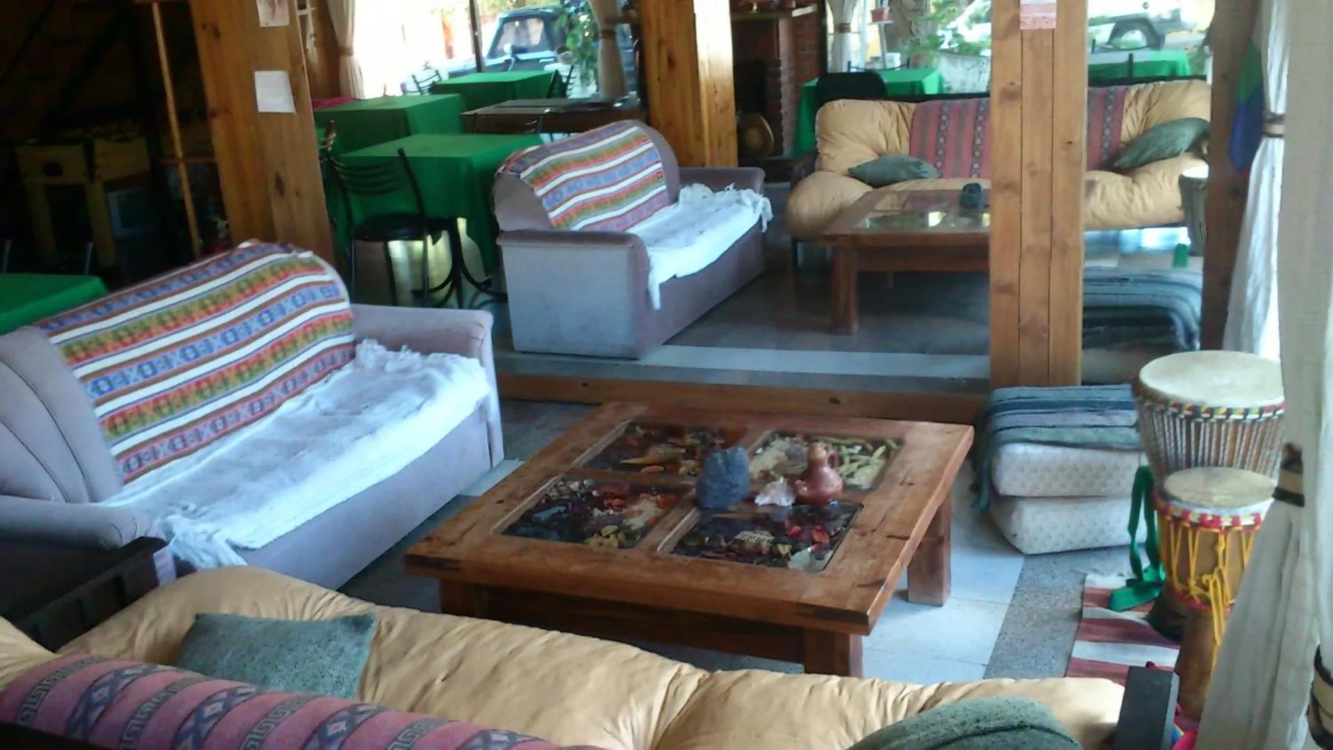 Seating area in Hotel La Marina