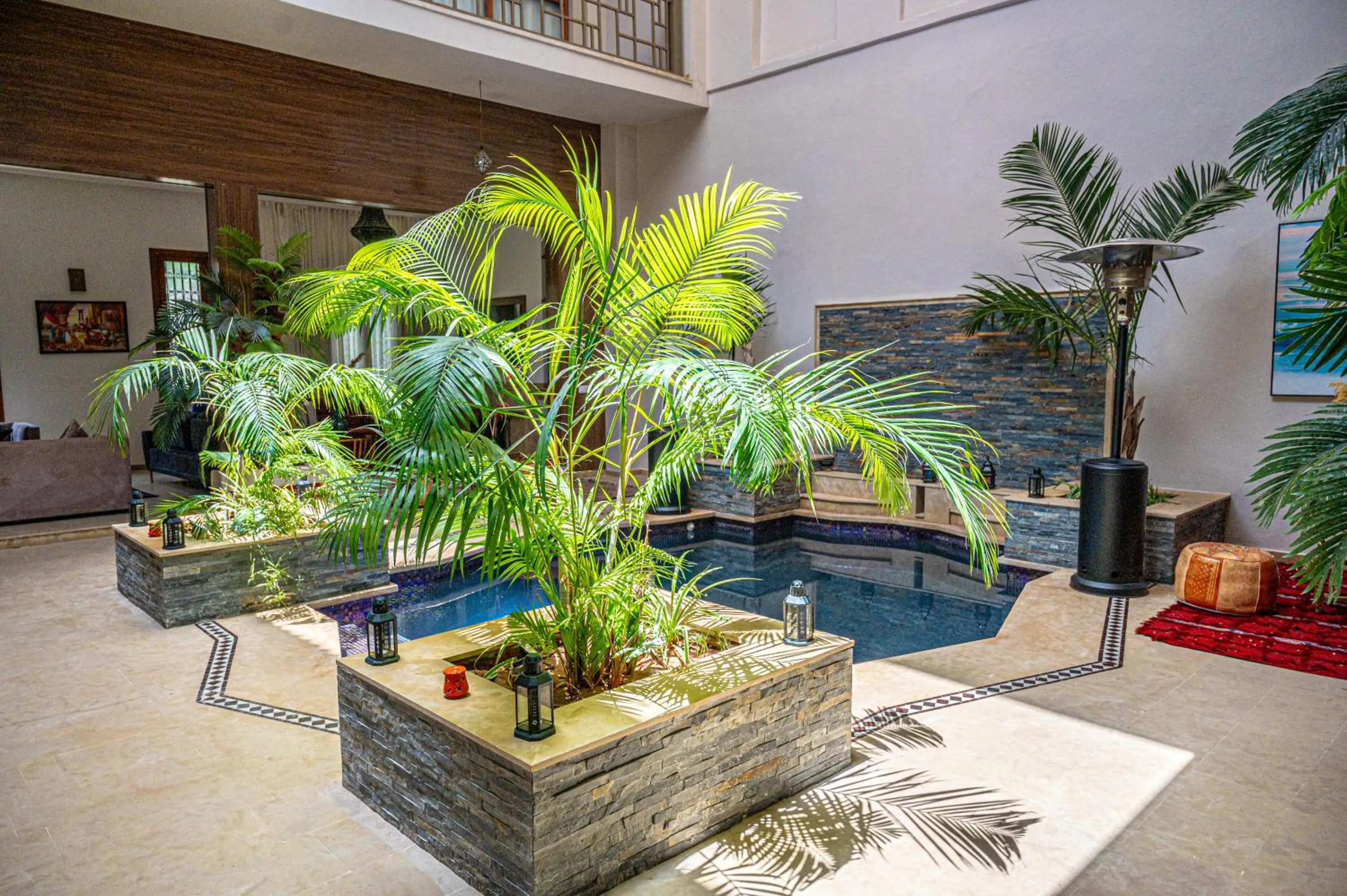 Garden in Riad Kenza