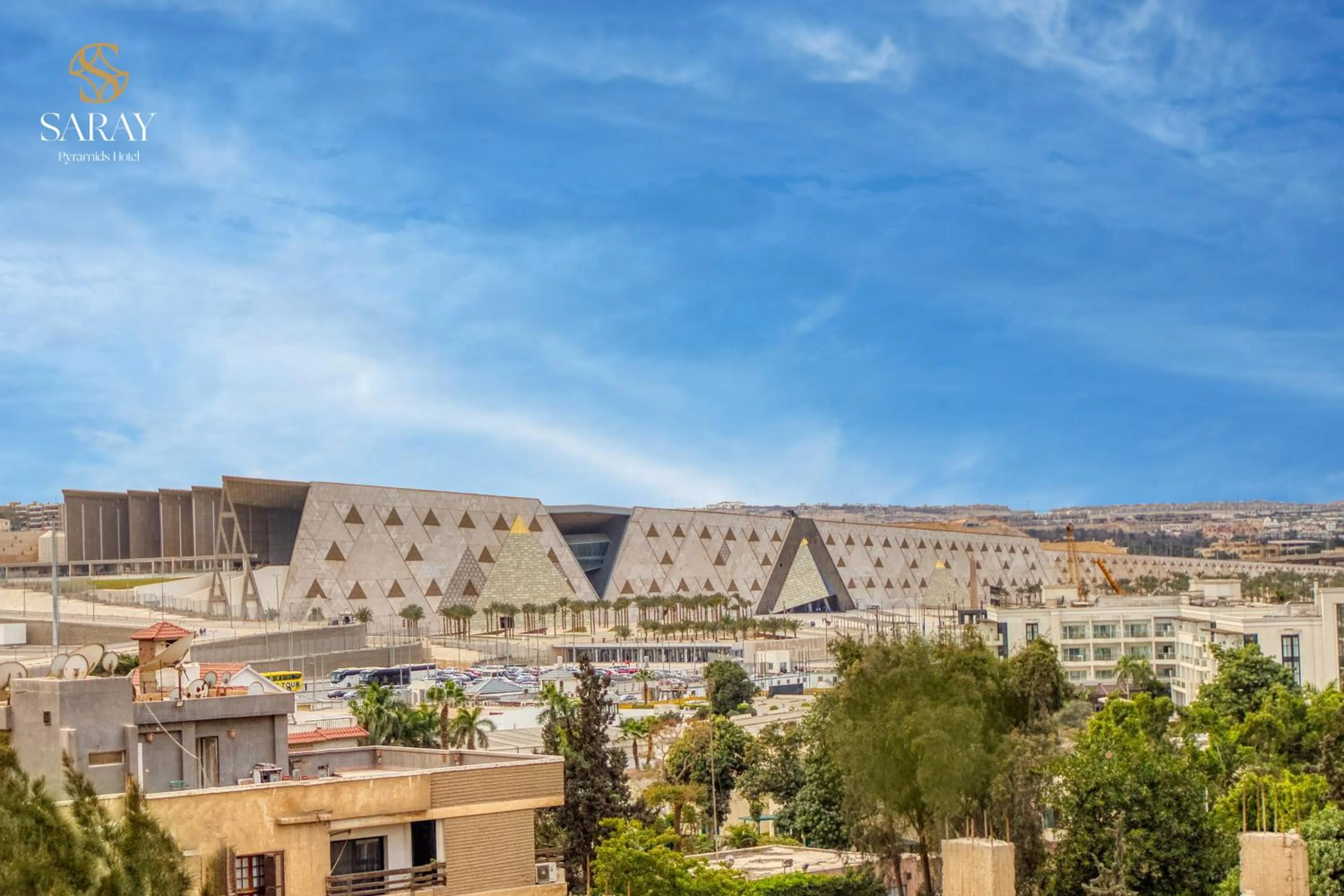 Property building in Saray Pyramids & Museum View Hotel