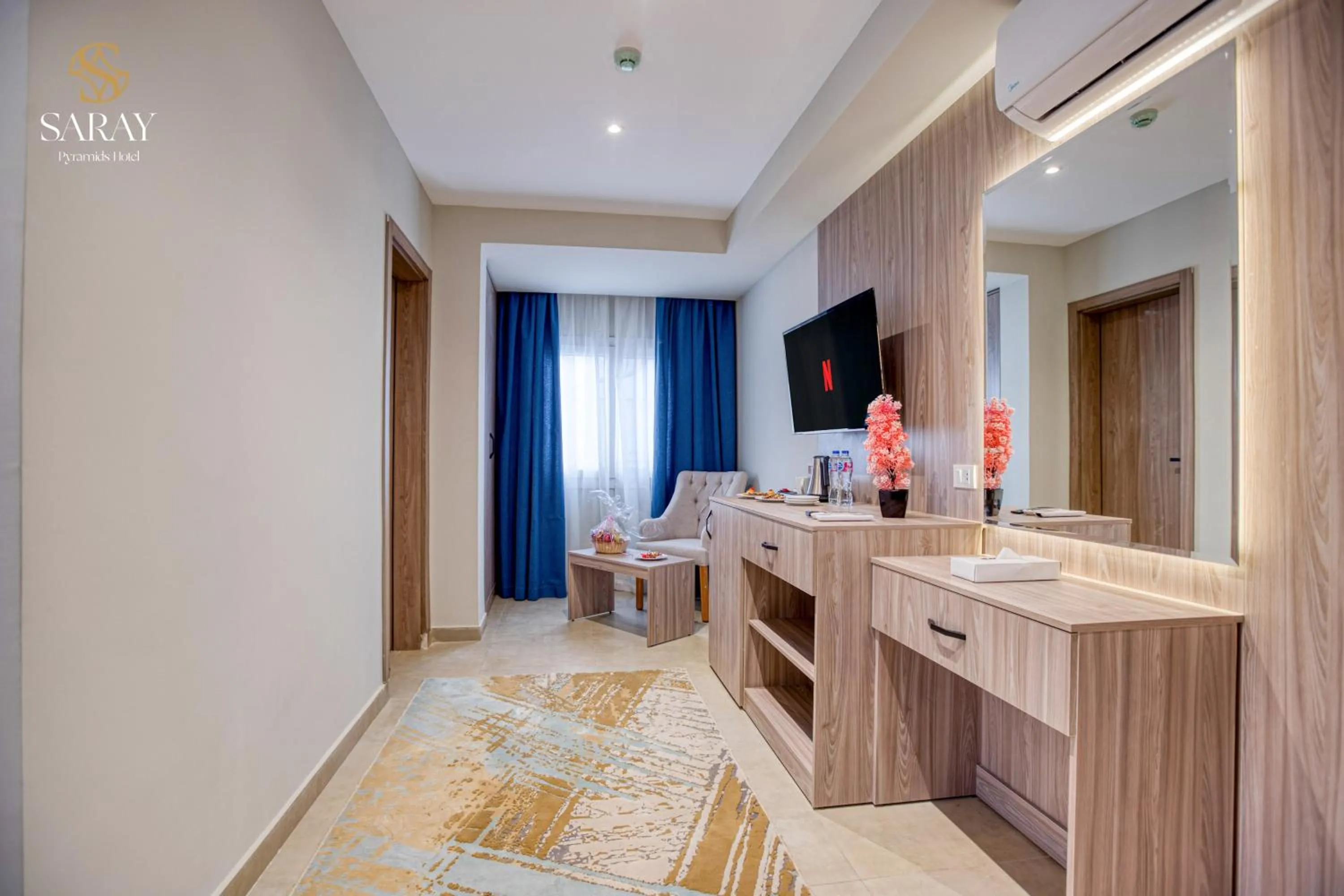 TV and multimedia in Saray Pyramids & Museum View Hotel