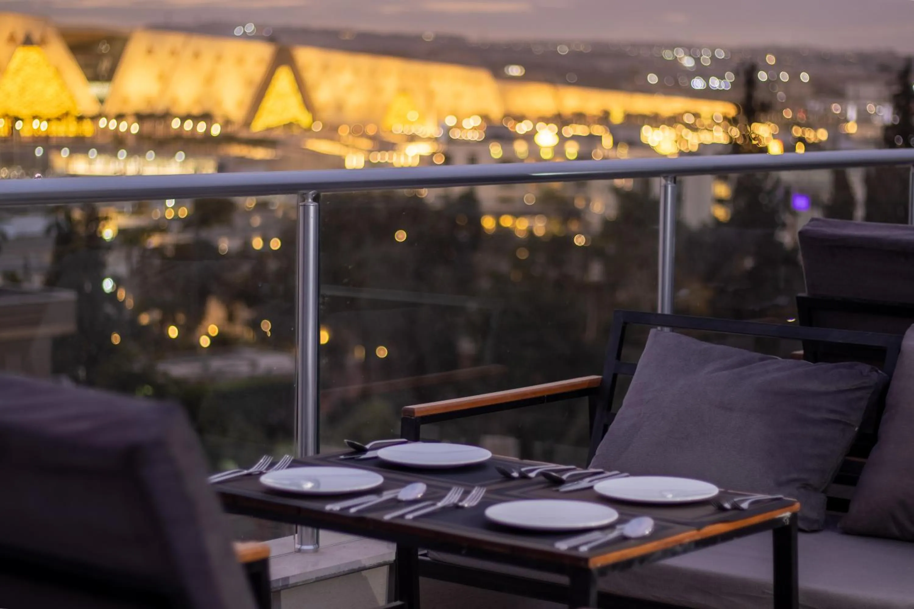 Patio in Saray Pyramids & Museum View Hotel