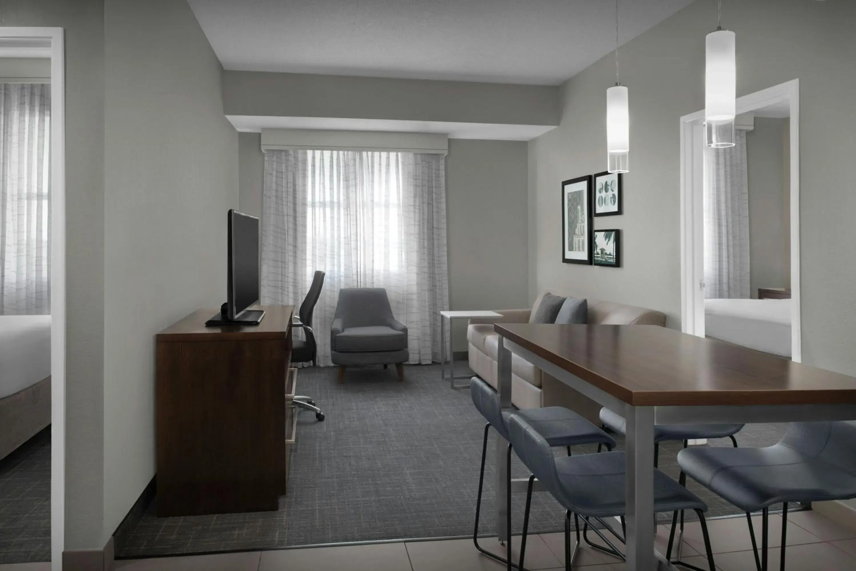 Two-Bedroom Suite - Hearing Accessible in Residence Inn by Marriott Fort Lauderdale Airport & Cruise Port Two-Bedroom Suite - Hearing Accessible in Residence Inn by Marriott Fort Lauderdale Airport & Cruise Port