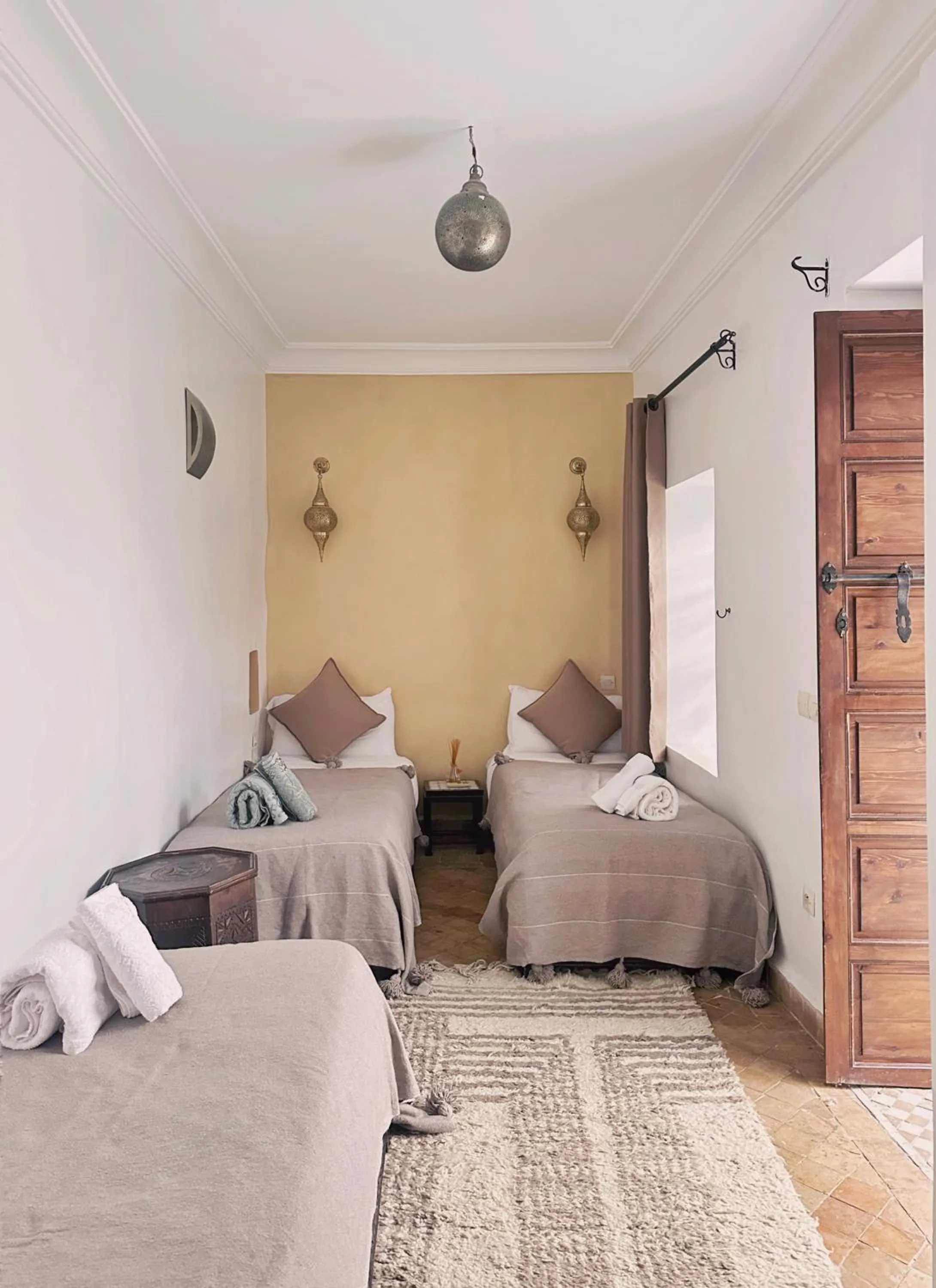 Bed in Riad of the Moon