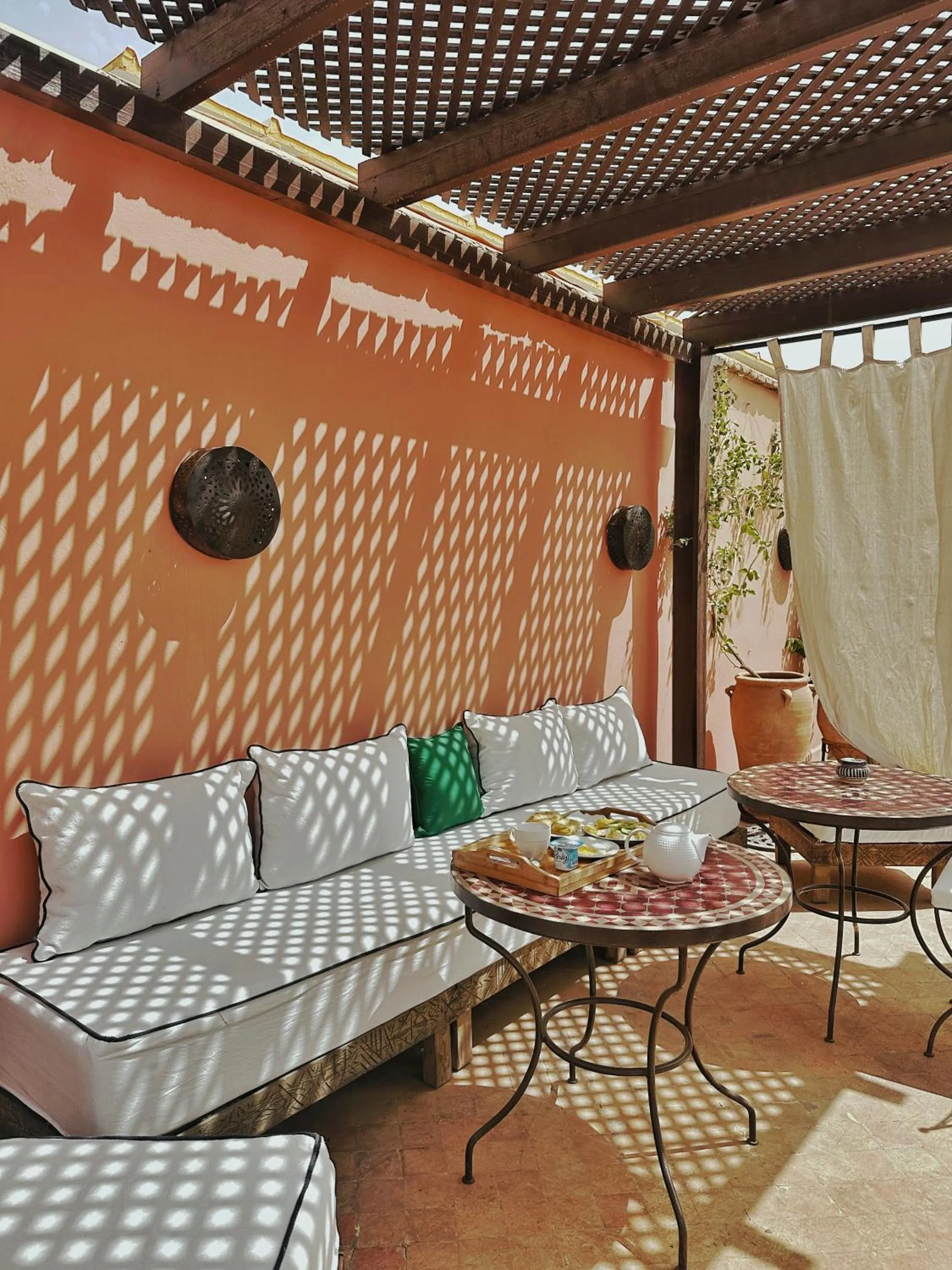 Balcony/Terrace in Riad of the Moon