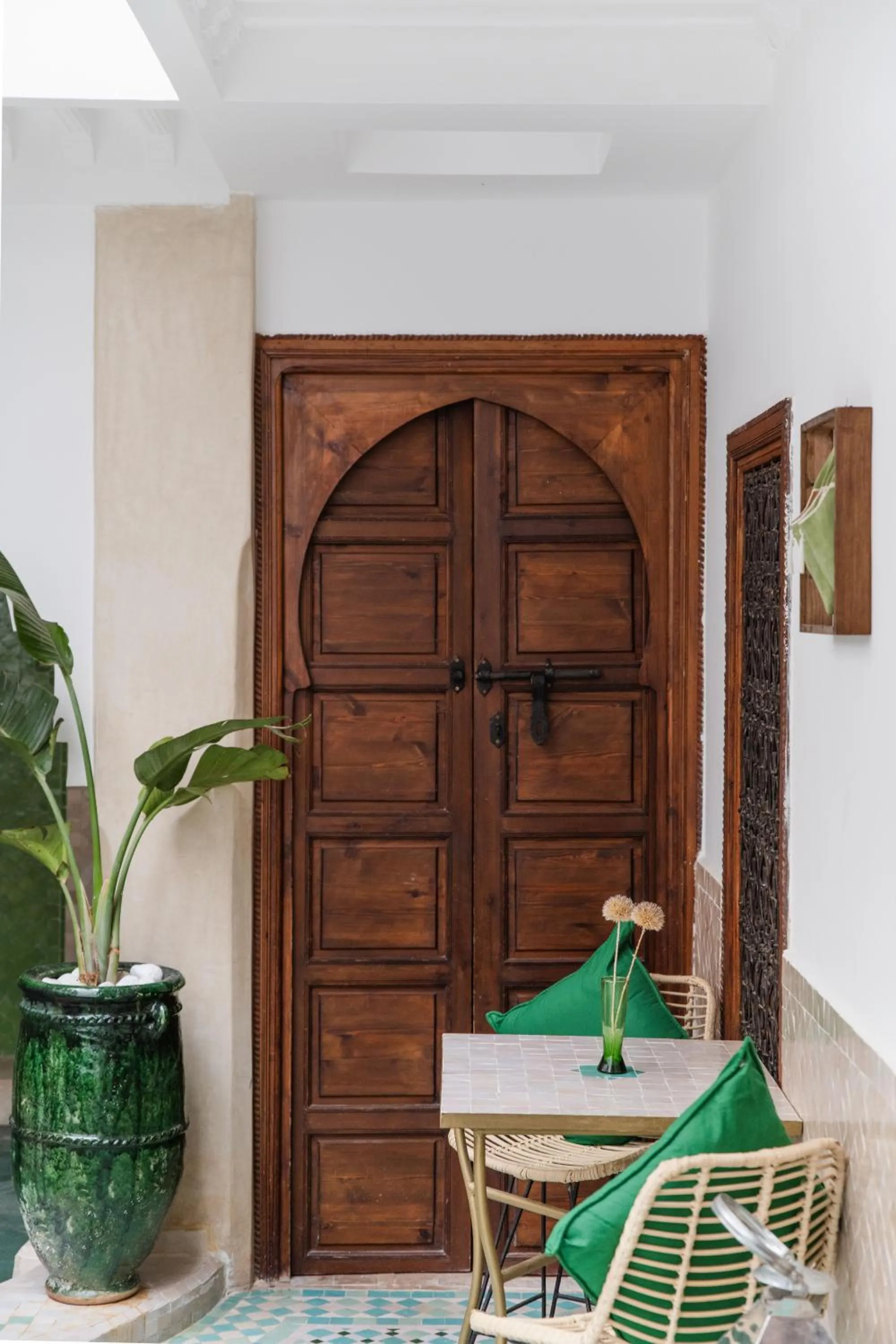 Patio in Riad of the Moon