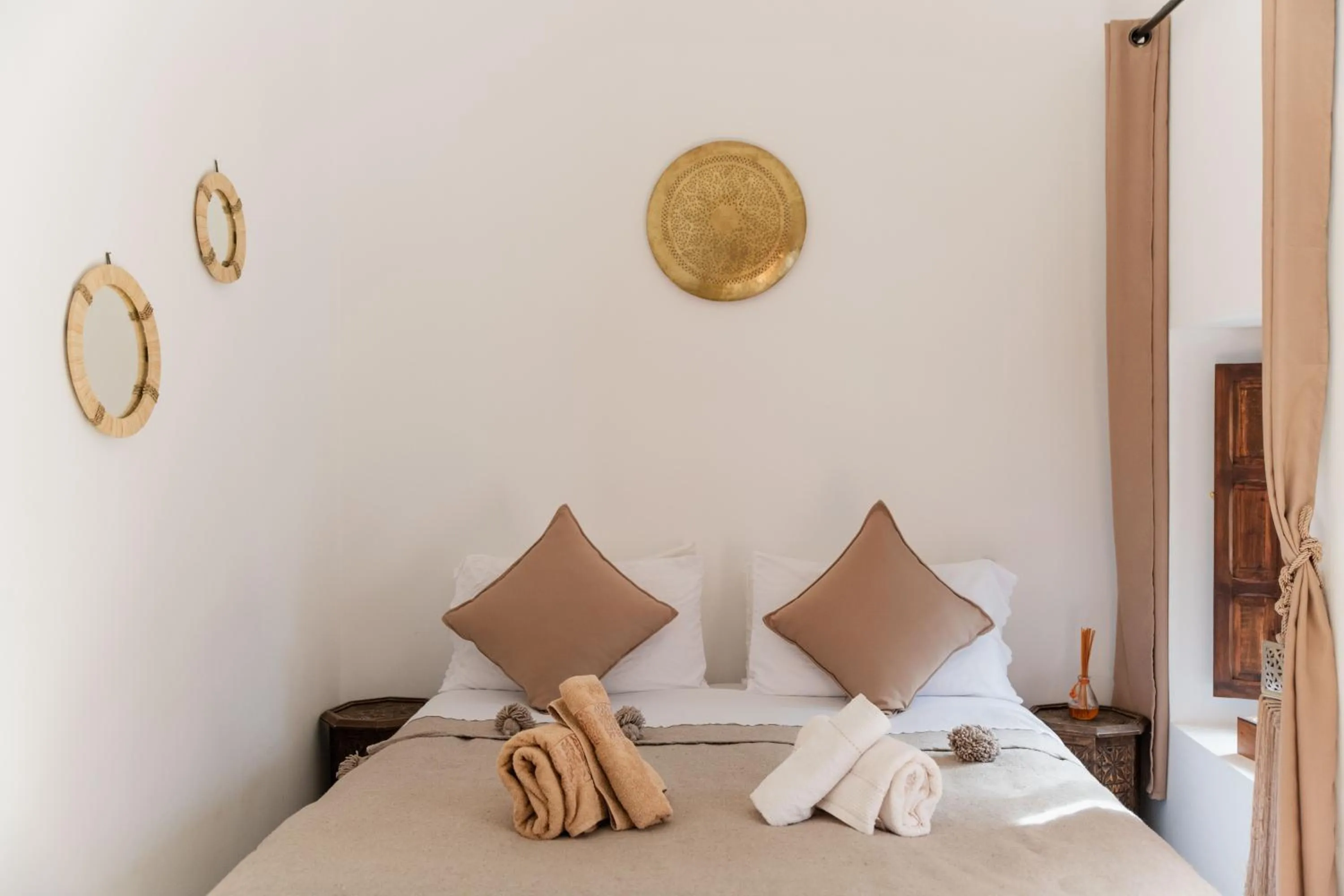 Bed in Riad of the Moon