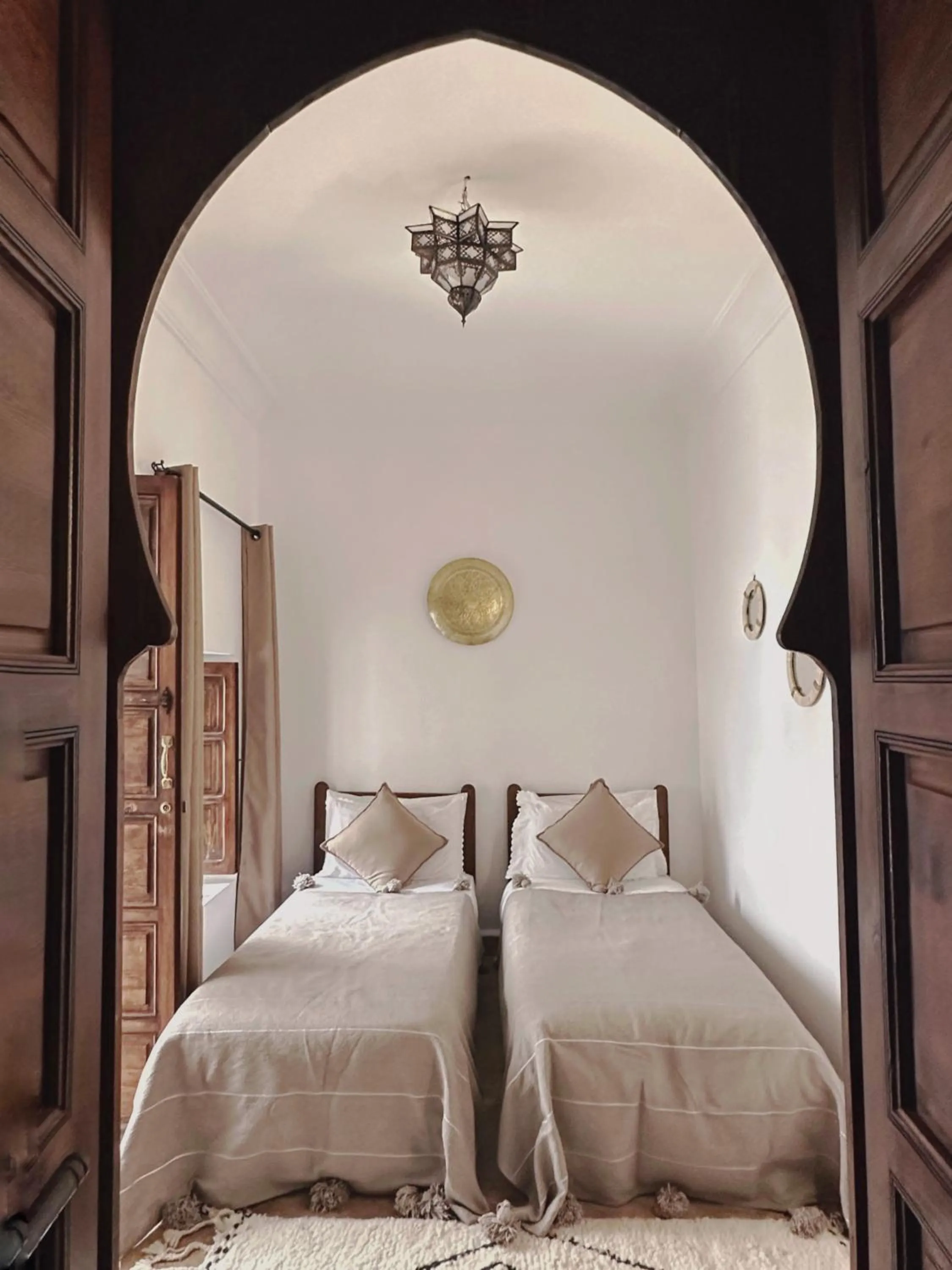 Bed in Riad of the Moon