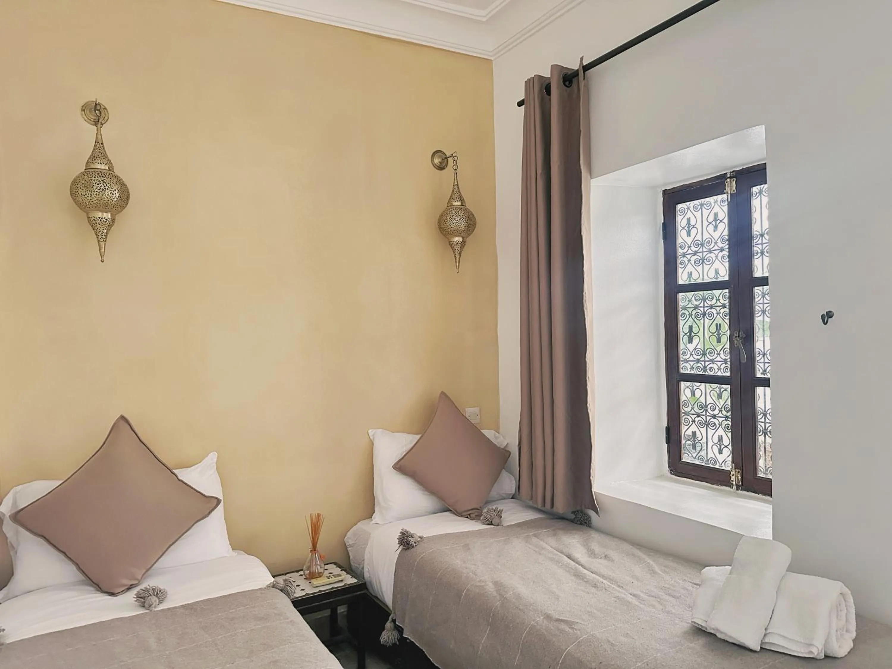 Bed in Riad of the Moon