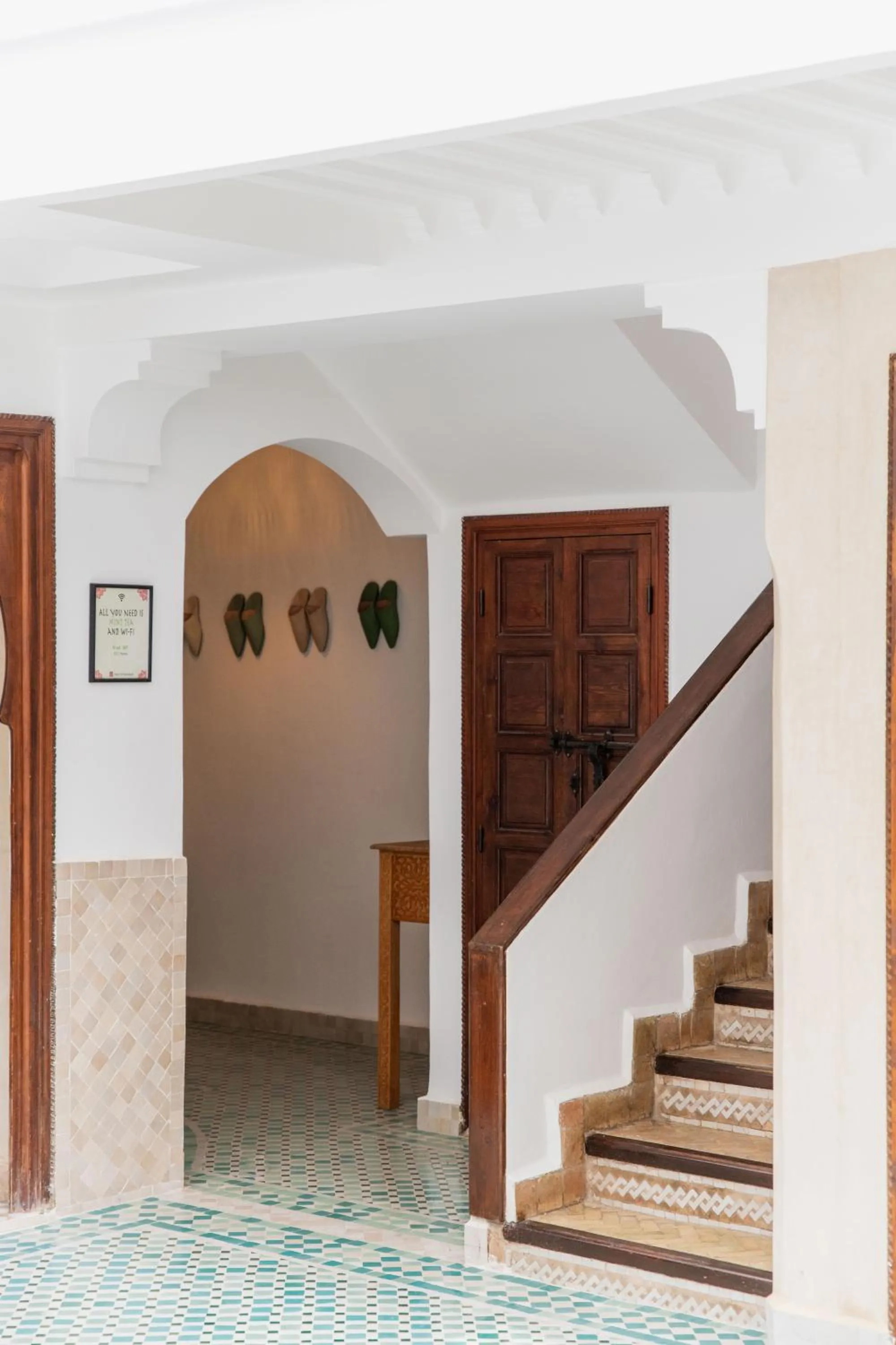 Patio in Riad of the Moon