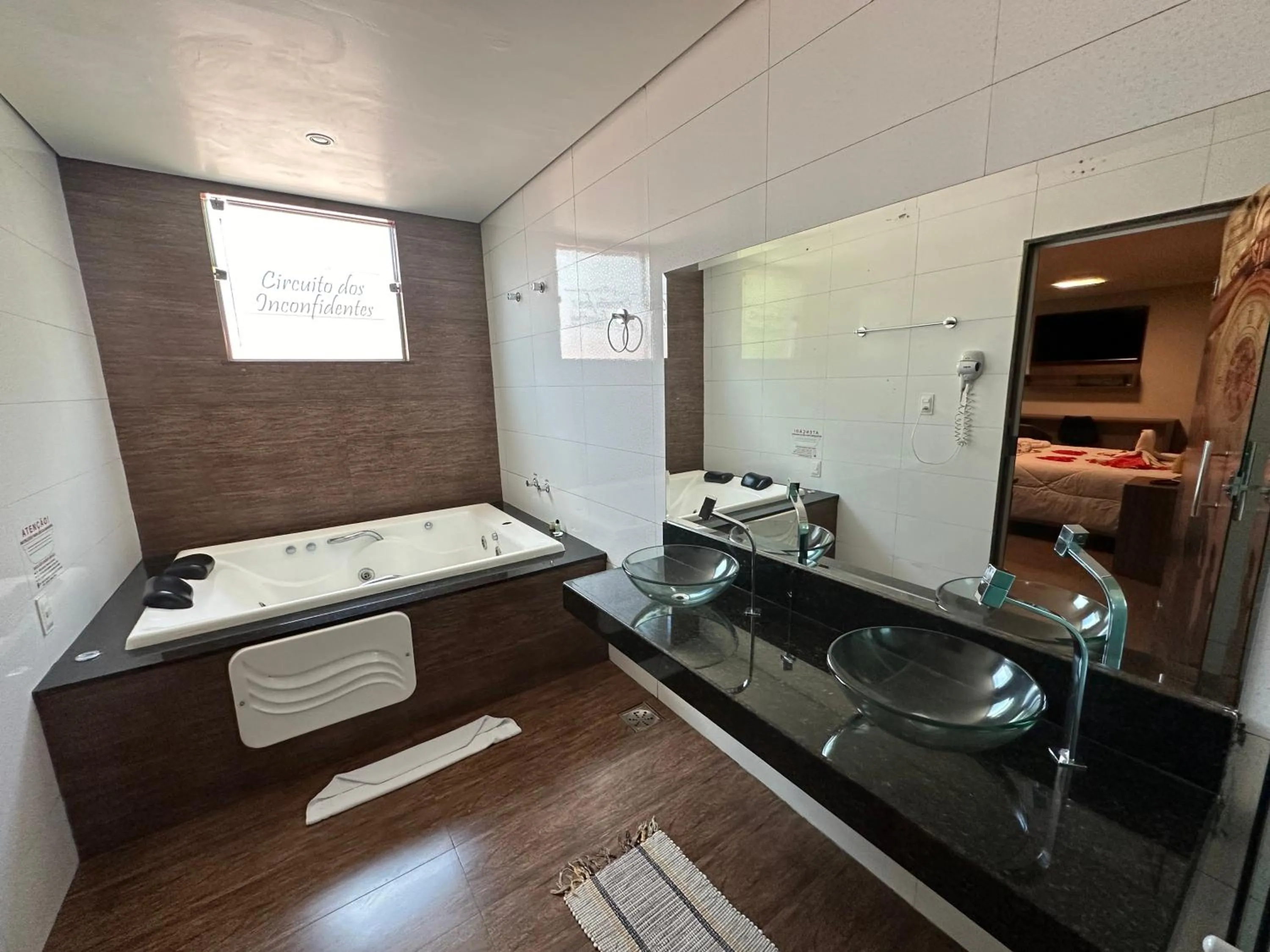 Bed in Pousada Circuito dos Inconfidentes