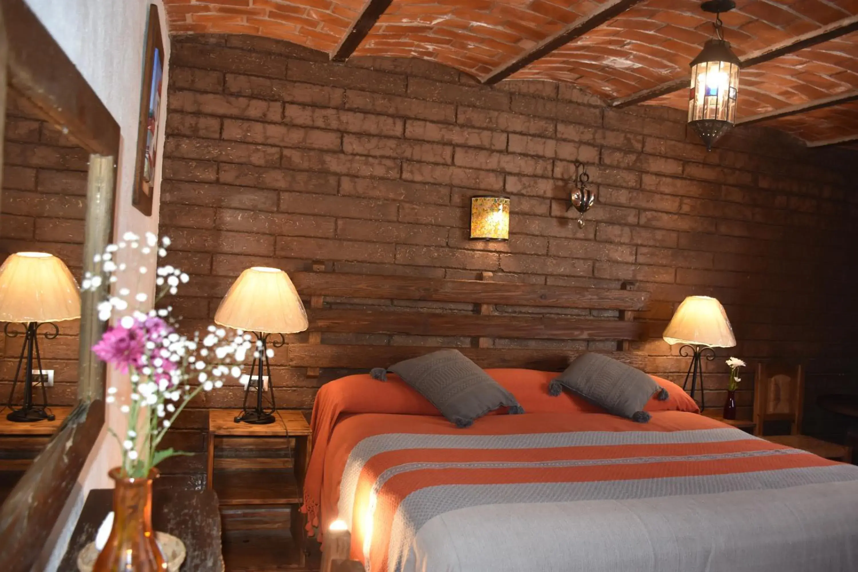 Double Room with Extra Bed in Hotel Mi Pueblito Tapalpa Double Room with Extra Bed in Hotel Mi Pueblito Tapalpa