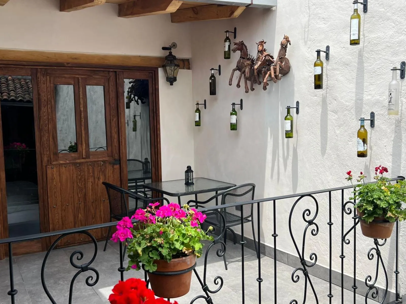 Balcony/Terrace in Hotel Mi Pueblito Tapalpa