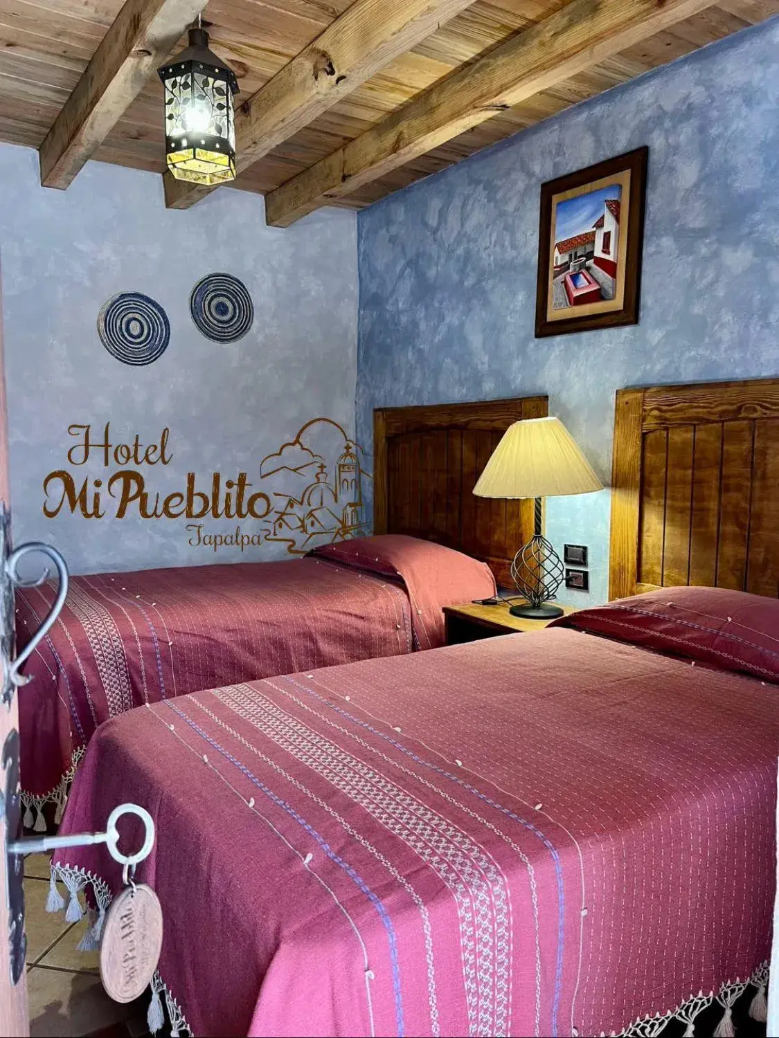 Budget Double or Twin Room in Hotel Mi Pueblito Tapalpa Budget Double or Twin Room in Hotel Mi Pueblito Tapalpa