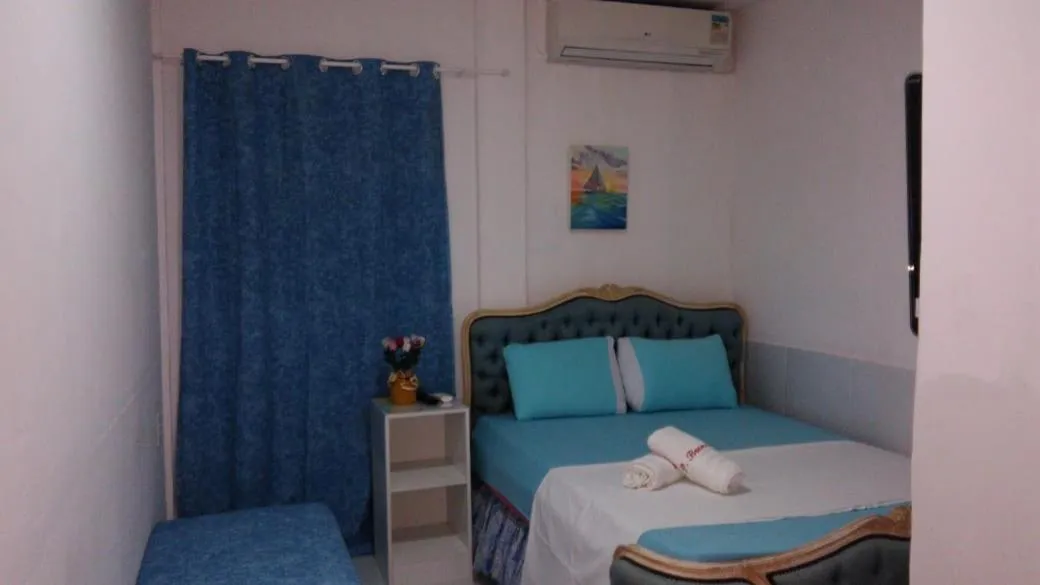 Bed in Pousada Brenda