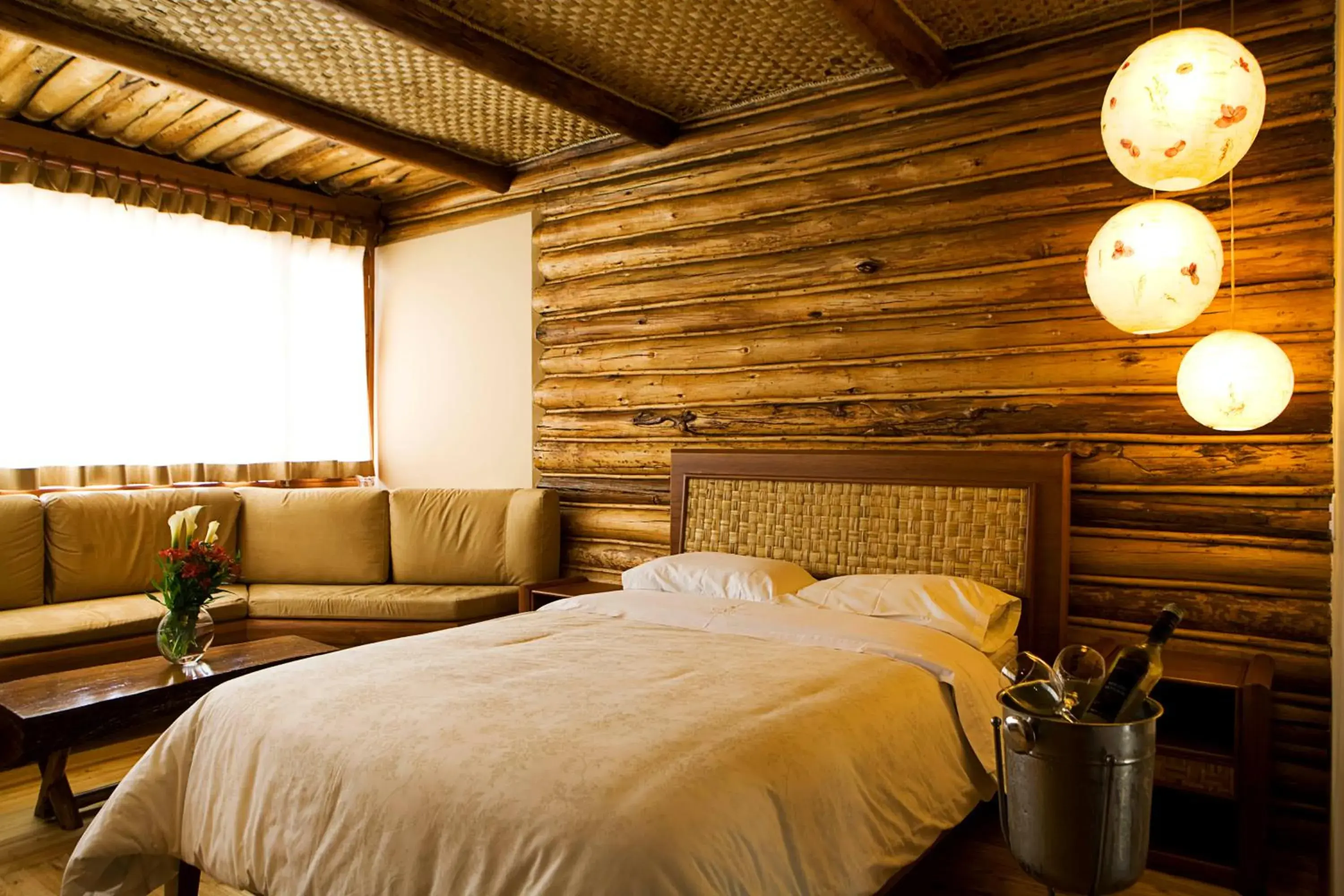 Double Room in Hosteria Cabañas Del Lago Double Room in Hosteria Cabañas Del Lago