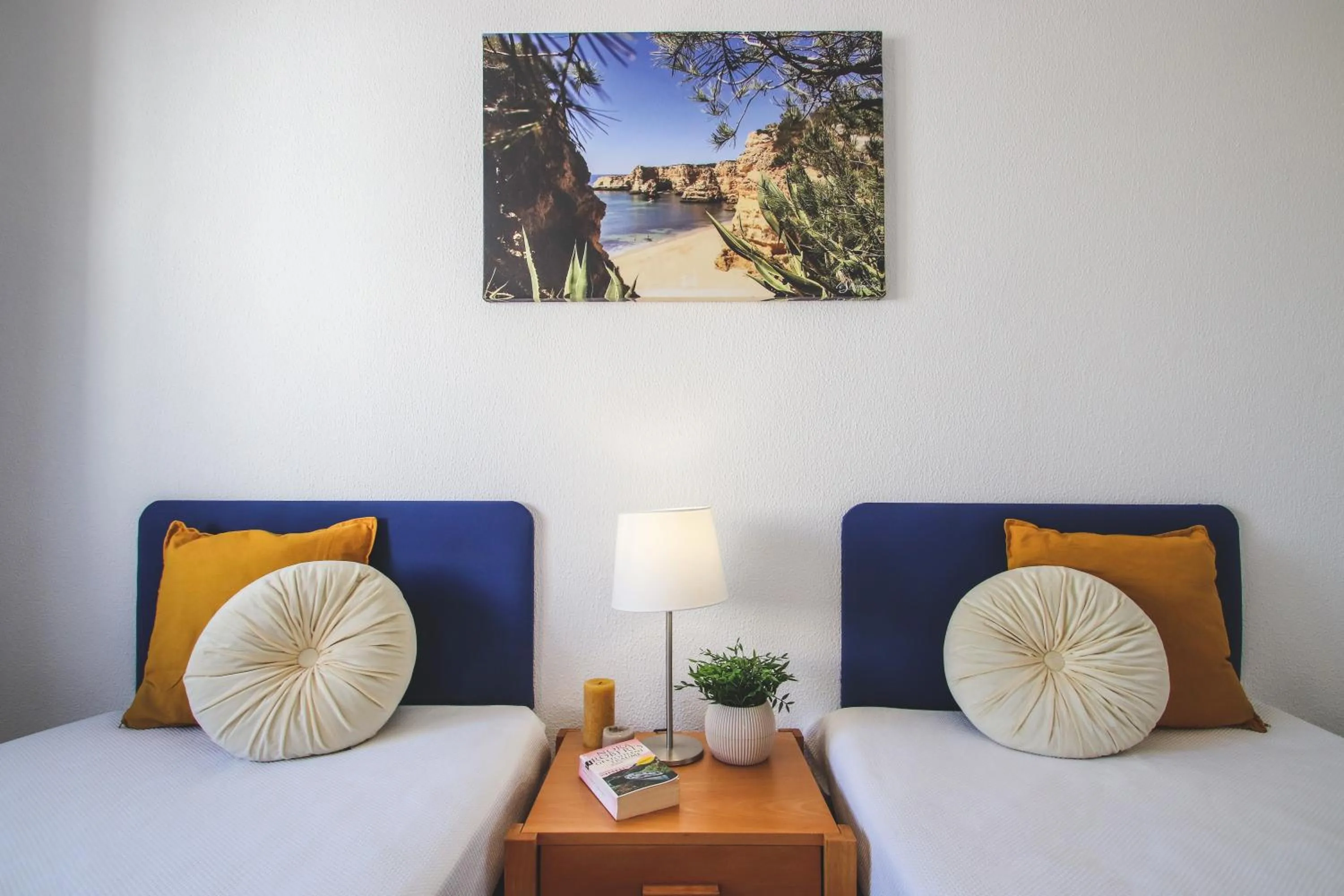 Bedroom, Bed in Apartment Atlantic Sea by Algarve Vacation