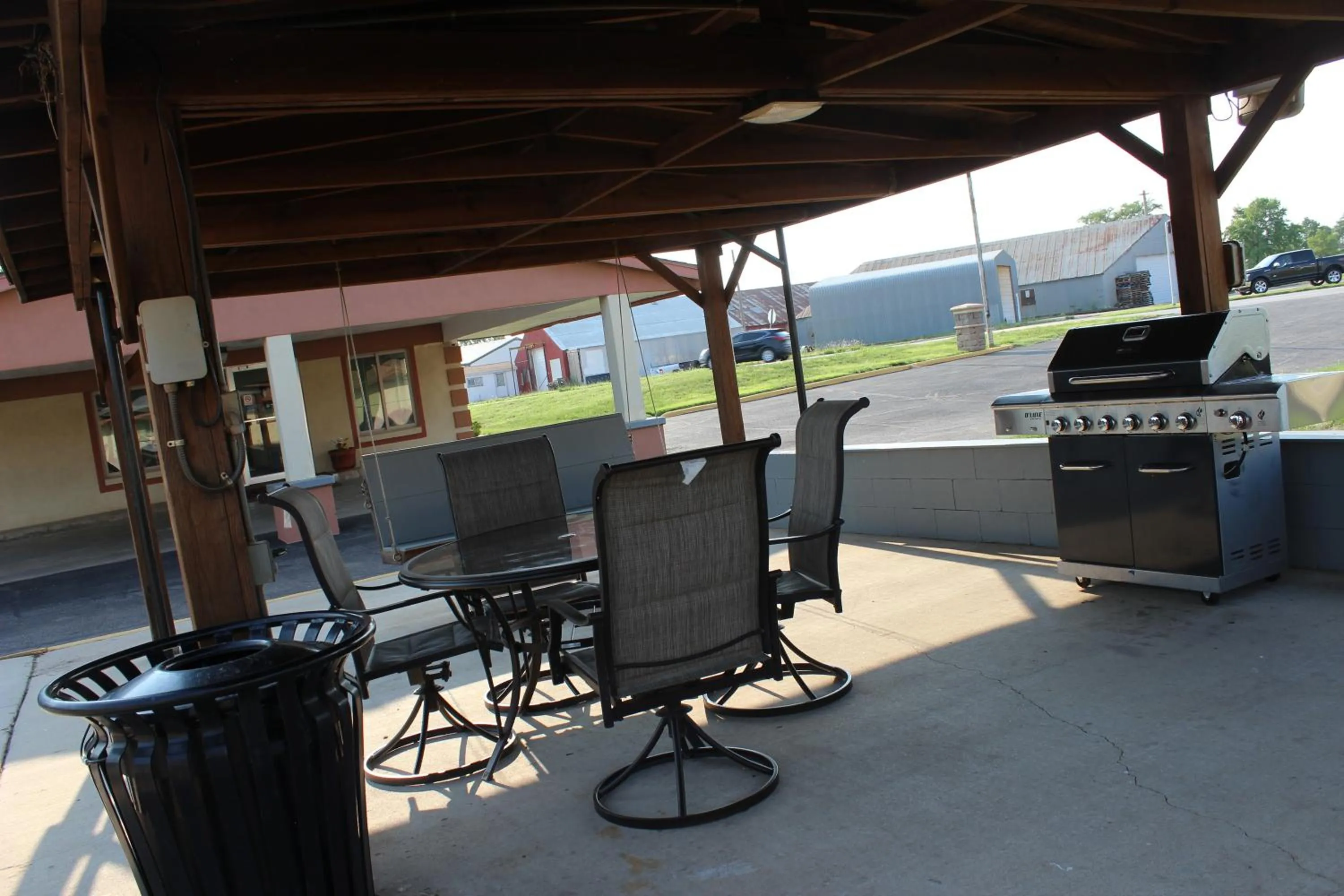 Patio in Copa Motel