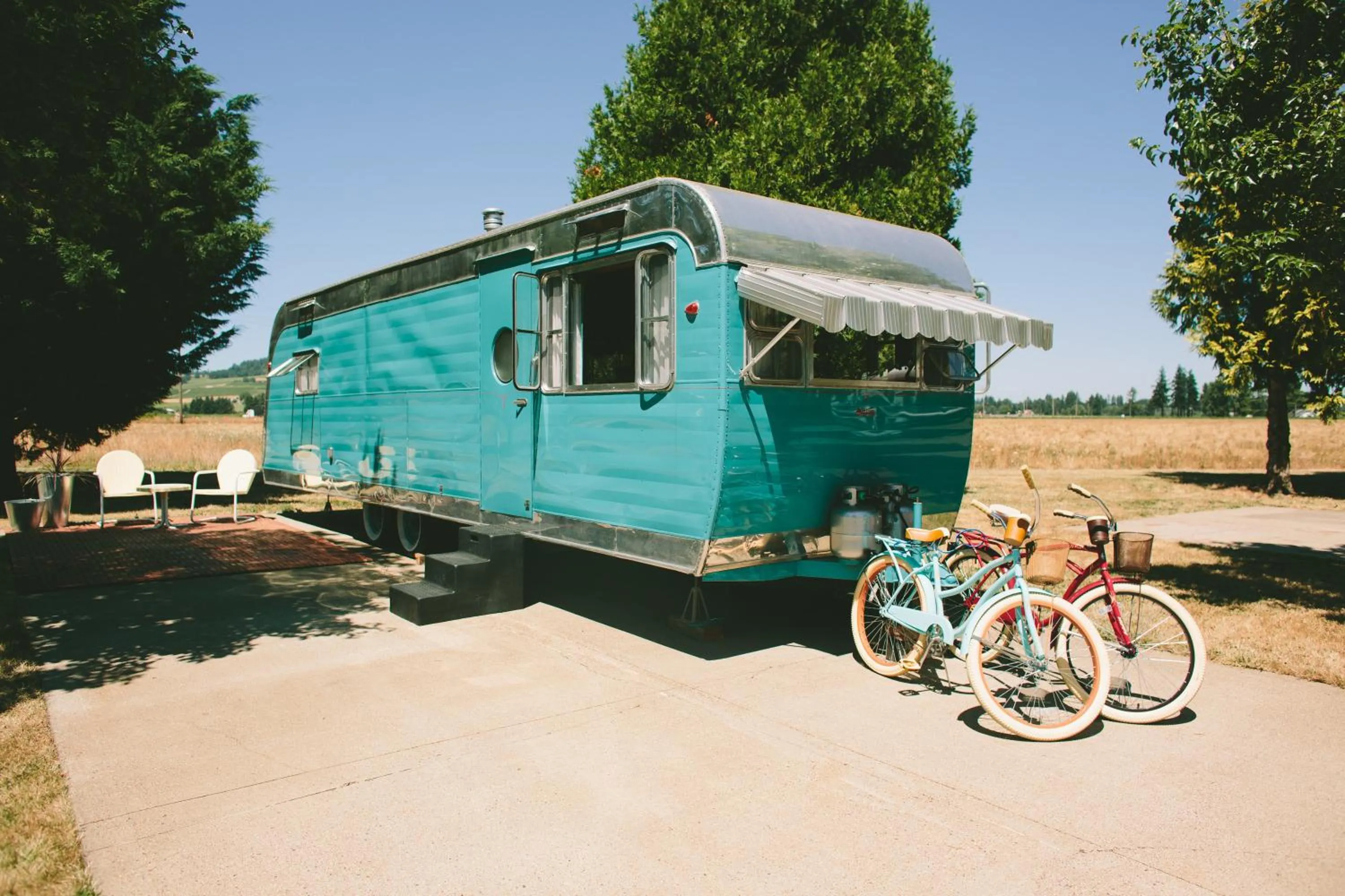 Facade/entrance in The Vintages Trailer Resort