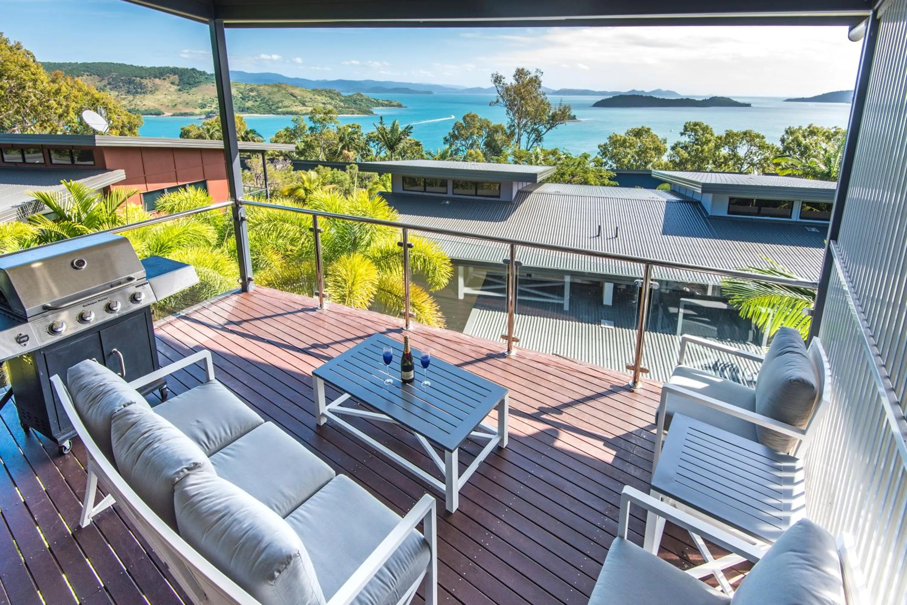 Balcony/Terrace in Pinnacle Apartments on Hamilton Island by HIHA