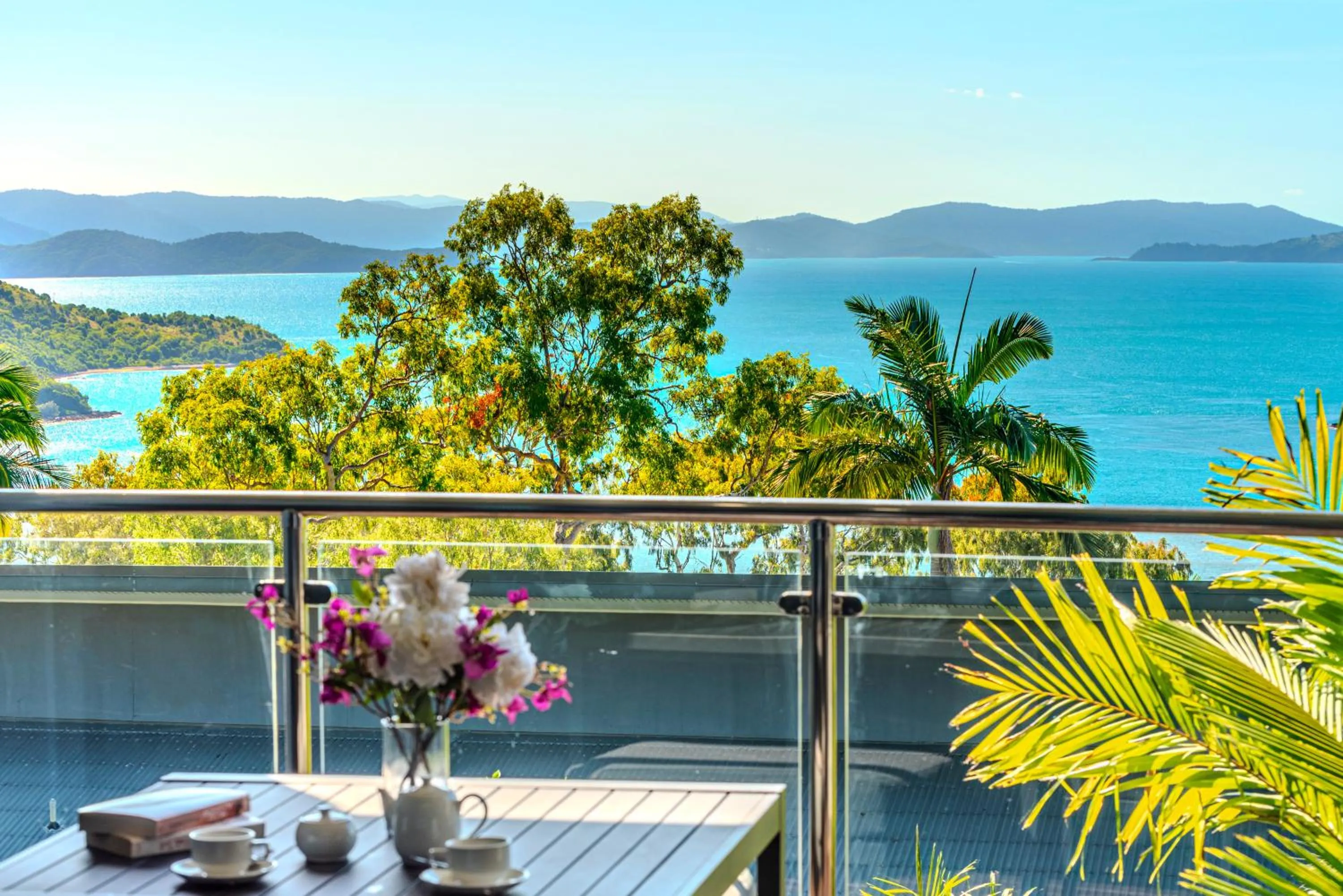 Balcony/Terrace in Pinnacle Apartments on Hamilton Island by HIHA