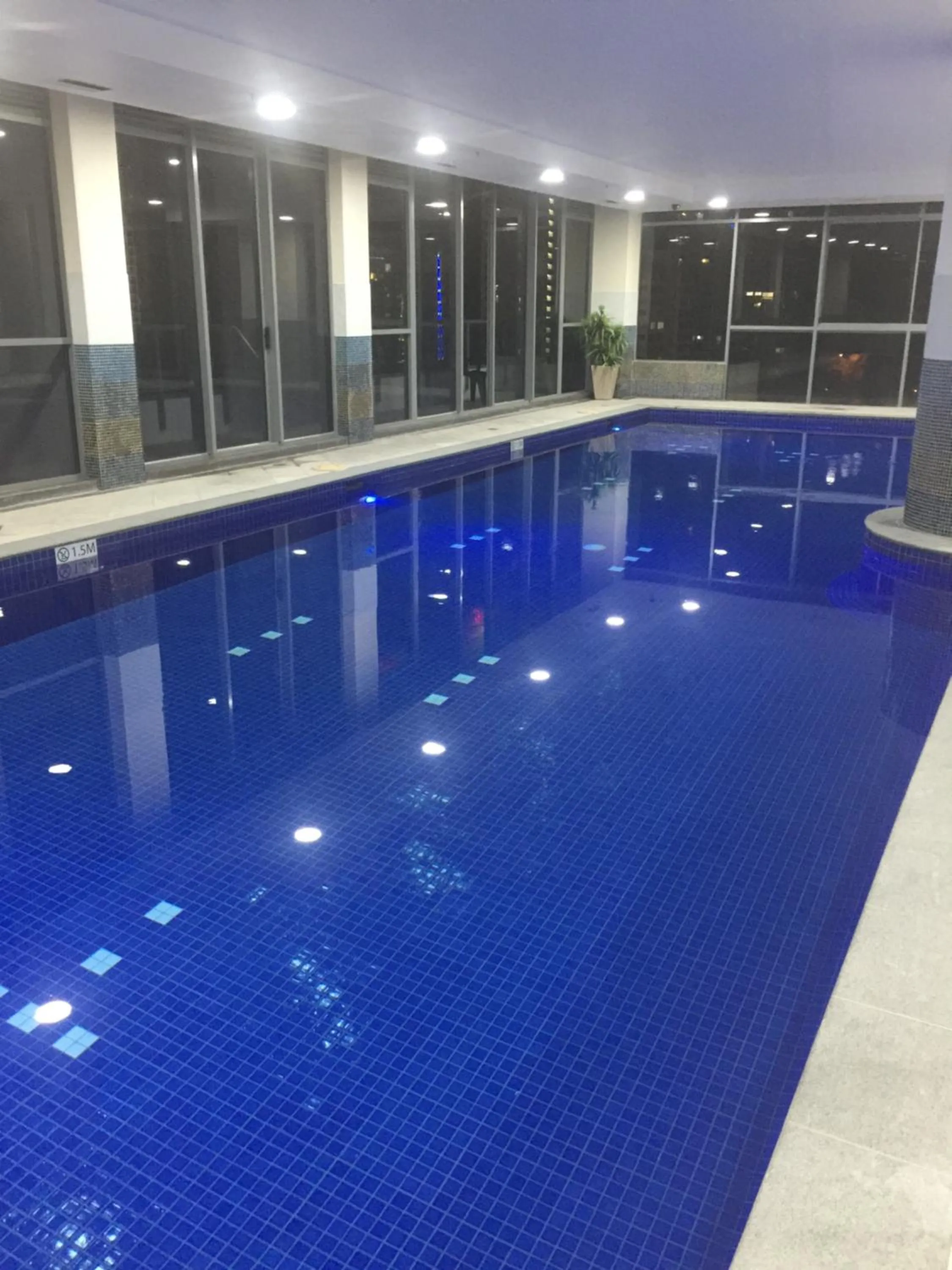 Swimming pool in Solaire Apartments