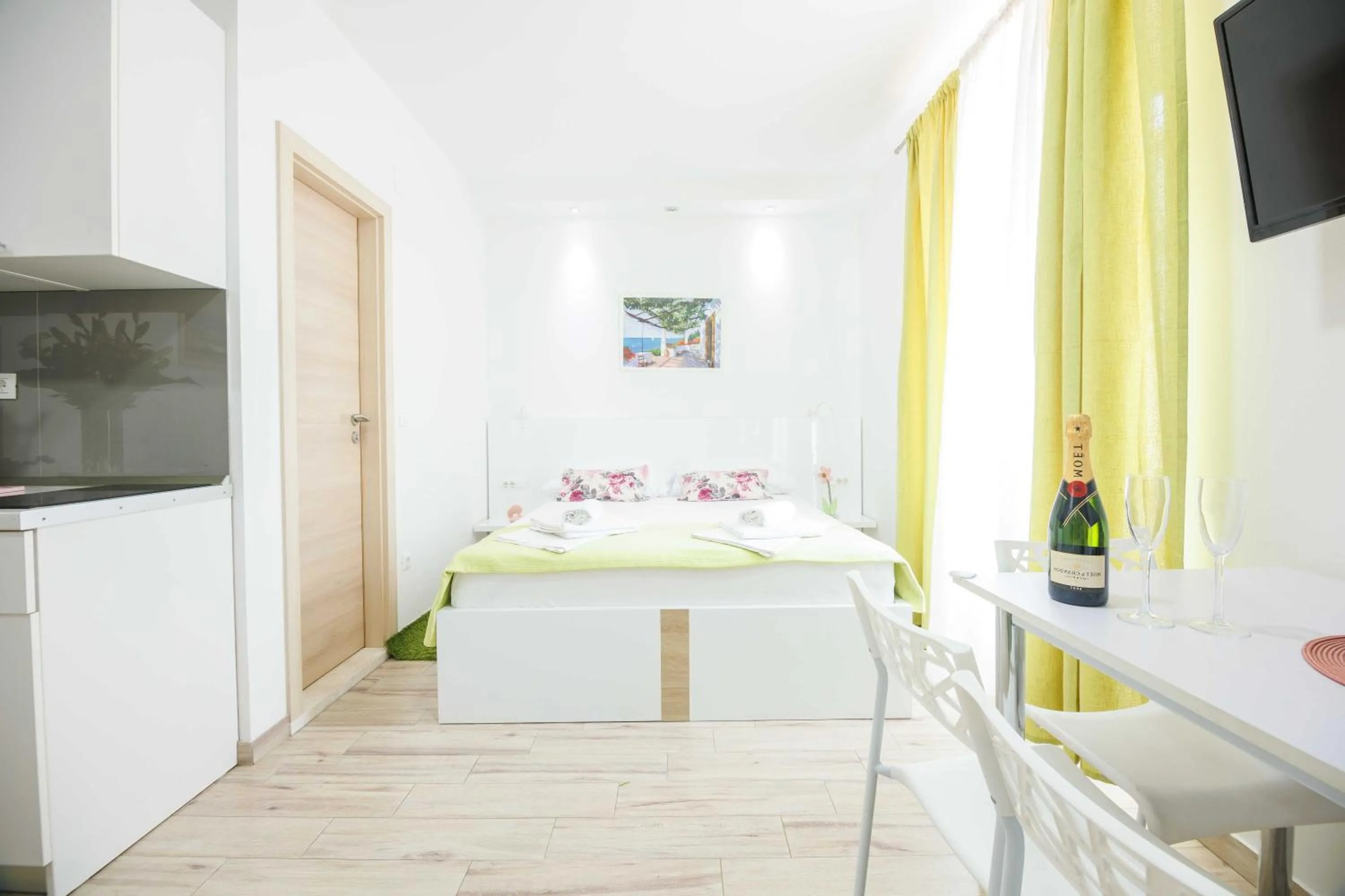 Bed in Apartments Gabrieri