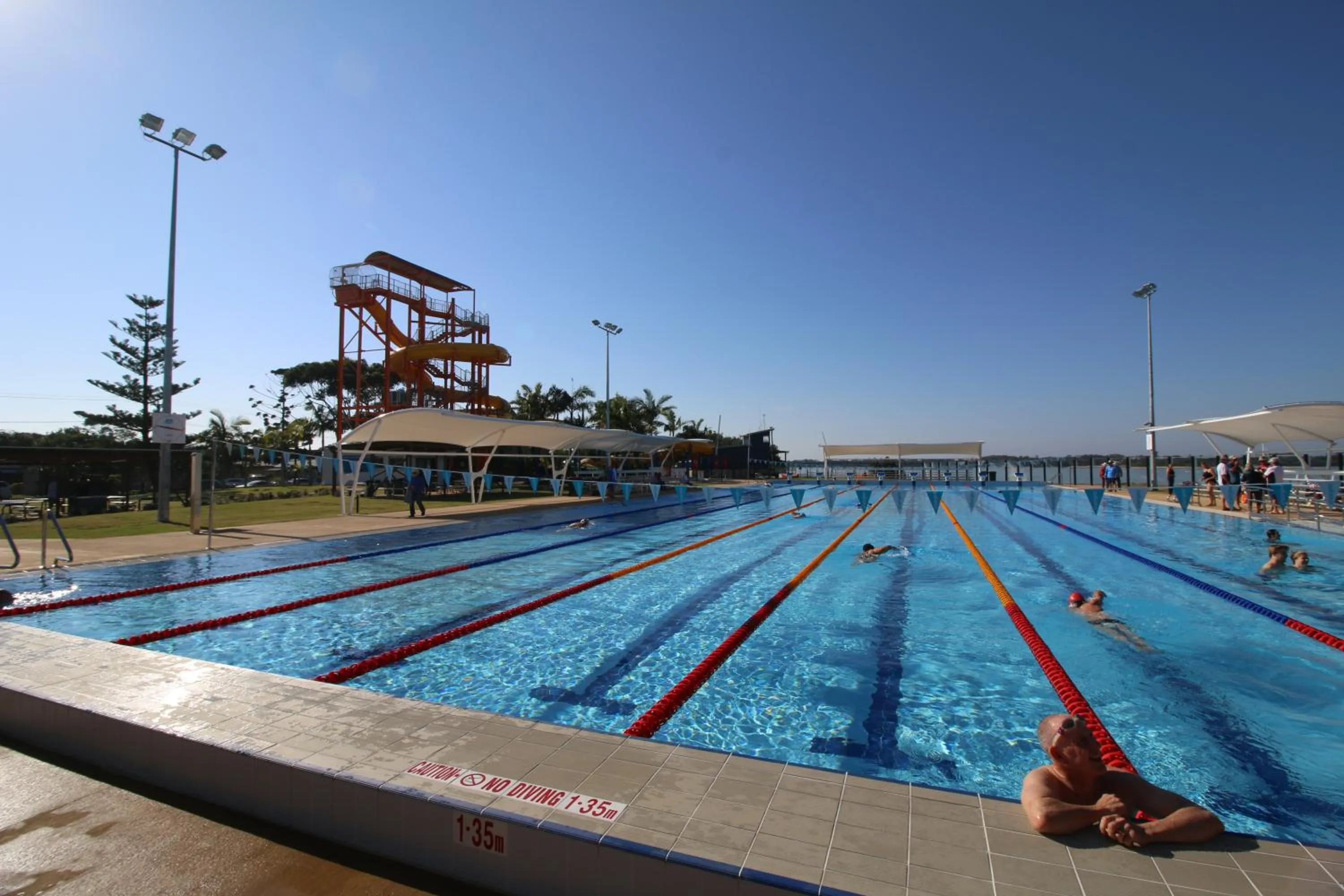Swimming pool in Riversleigh House