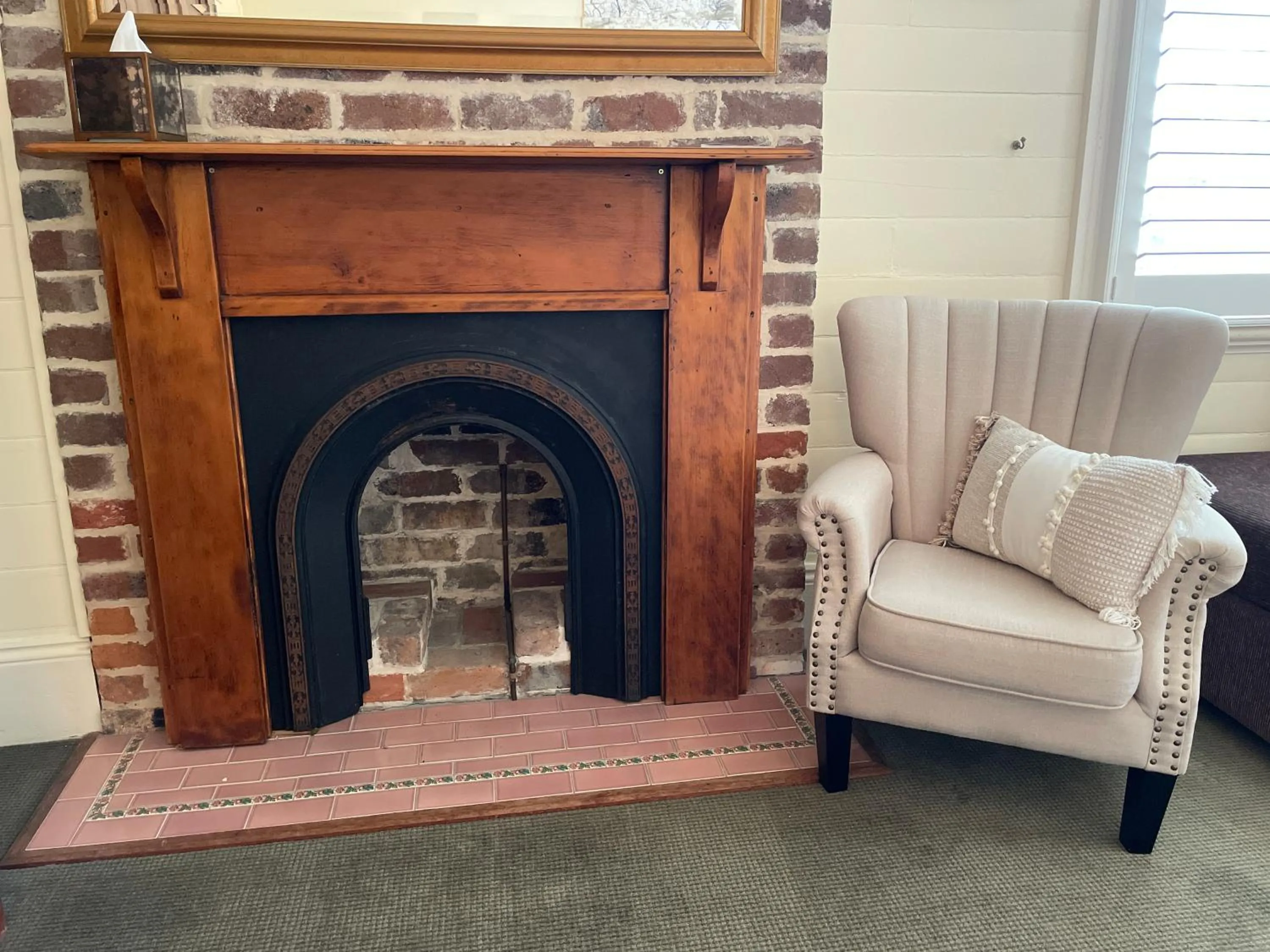 Decorative detail in Riversleigh House