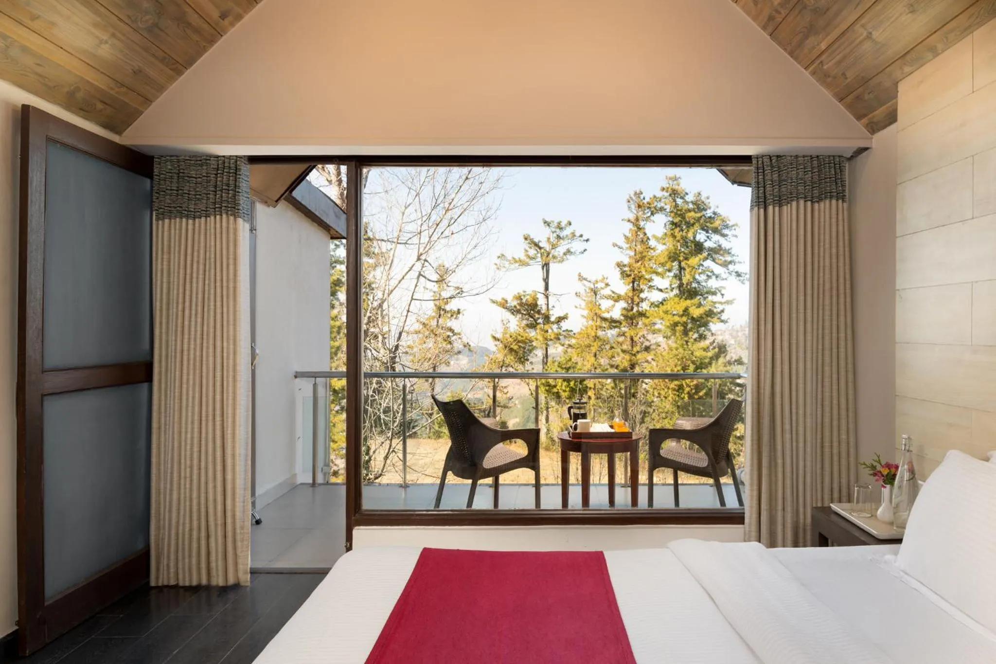 Balcony/Terrace, Bed in Koti Resort