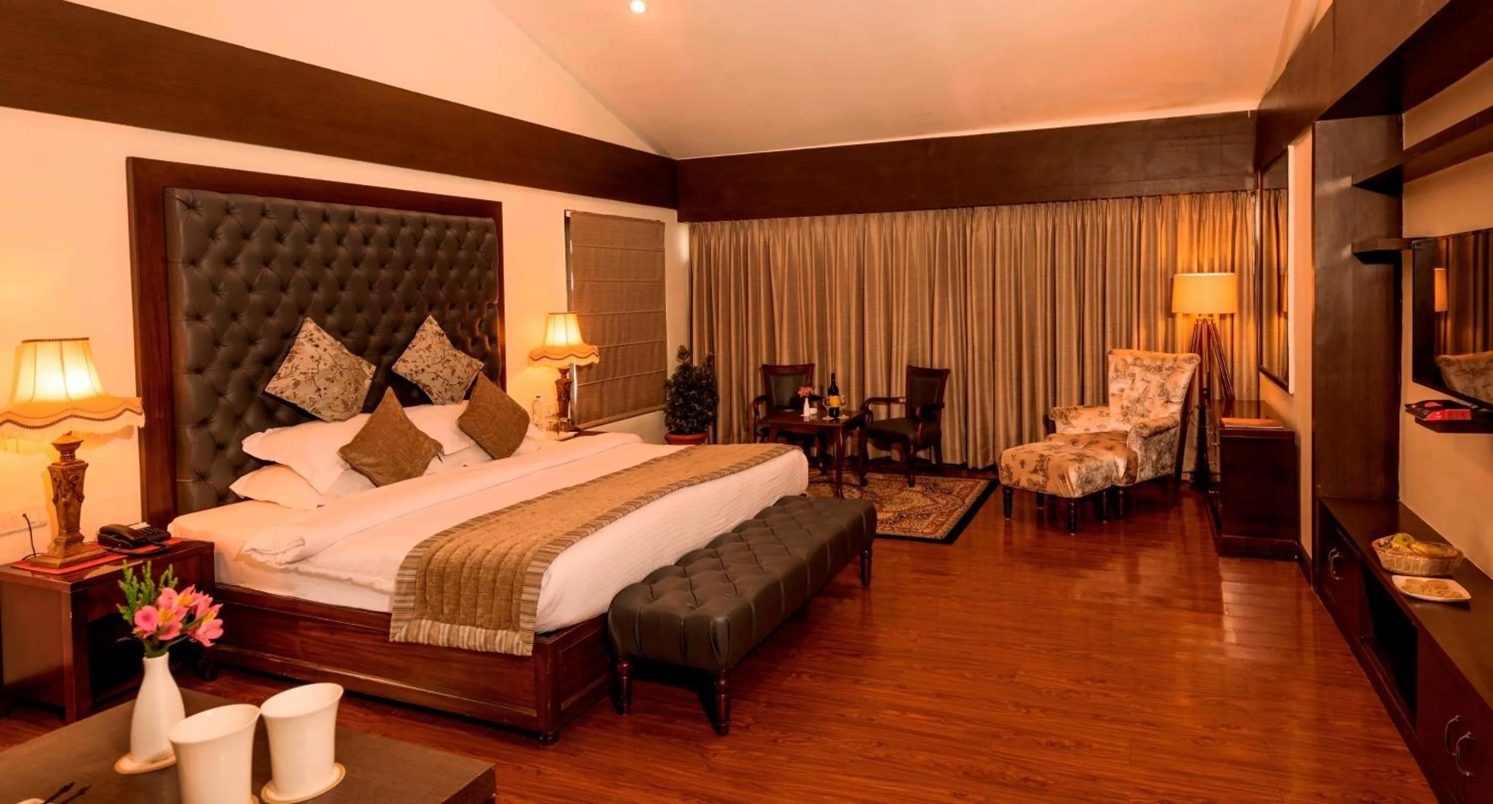 Bed in Koti Resort