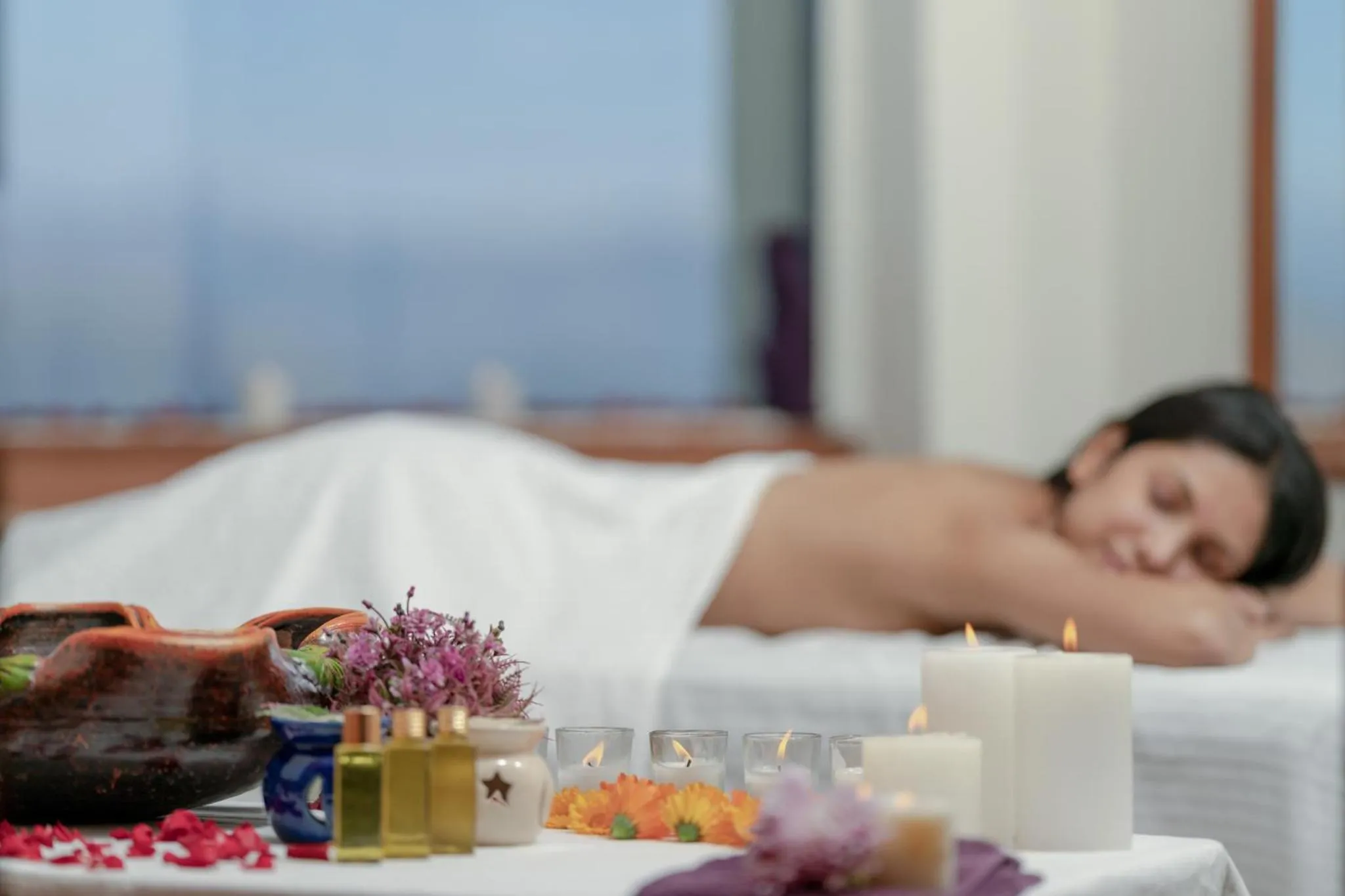 Spa and wellness centre/facilities, Bed in Koti Resort