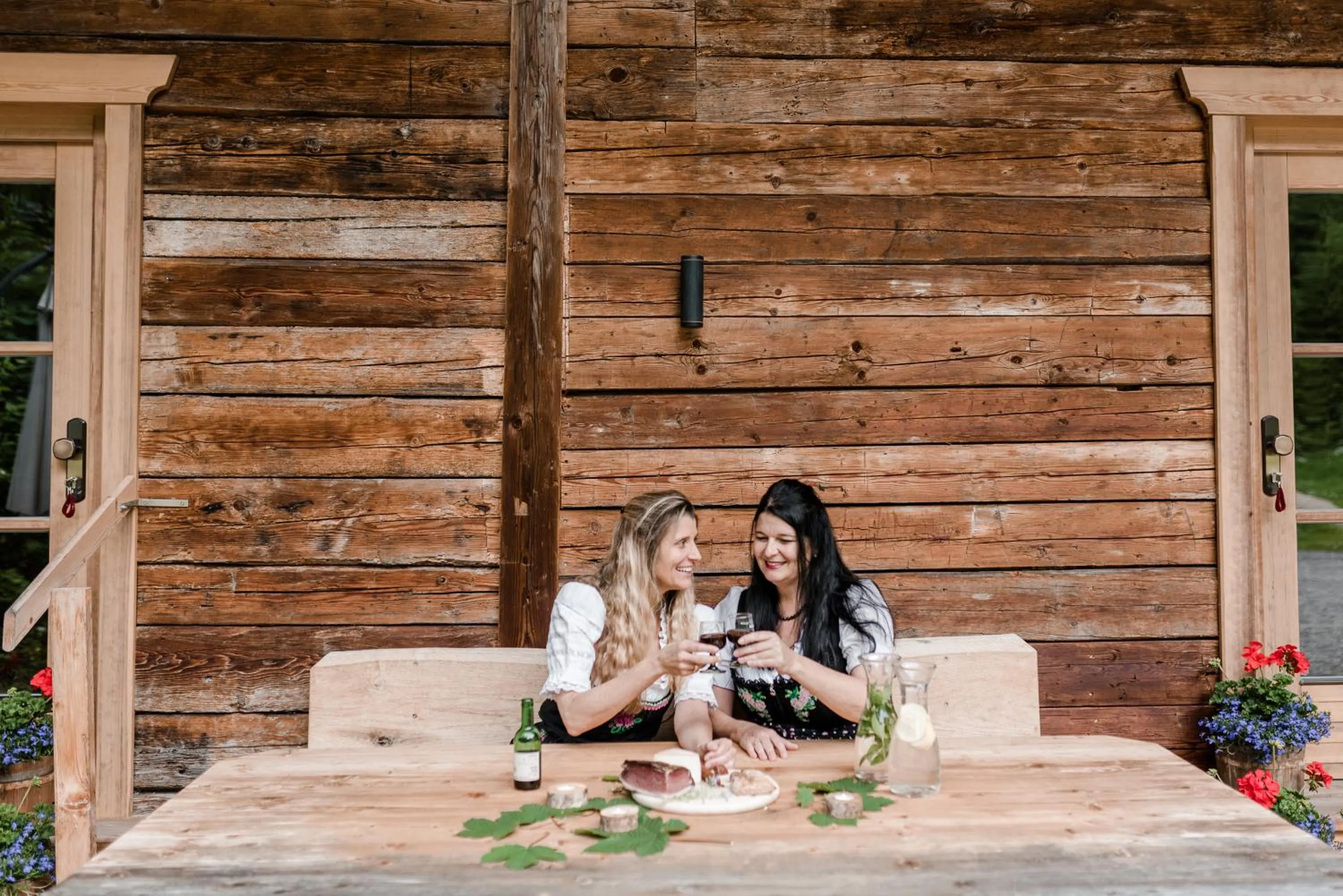 Family in Das Naturhotel die Eng