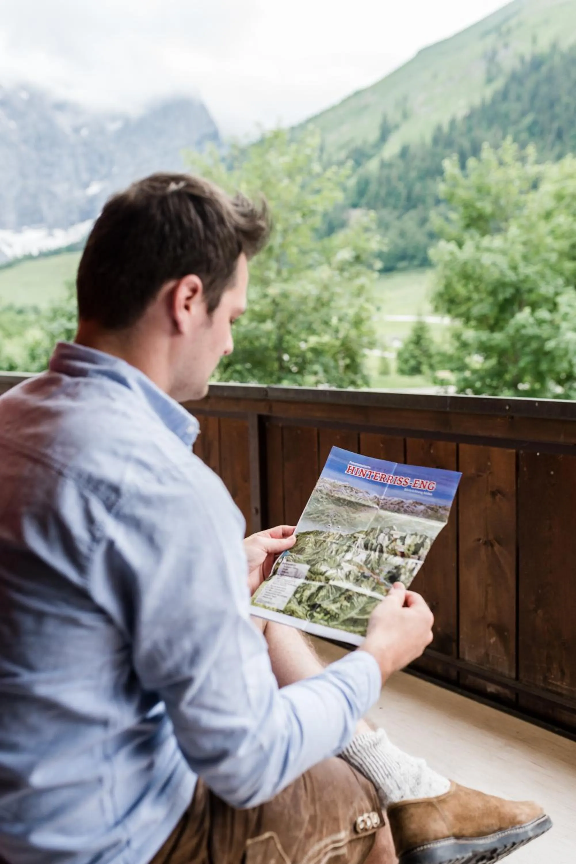 Hiking in Das Naturhotel die Eng