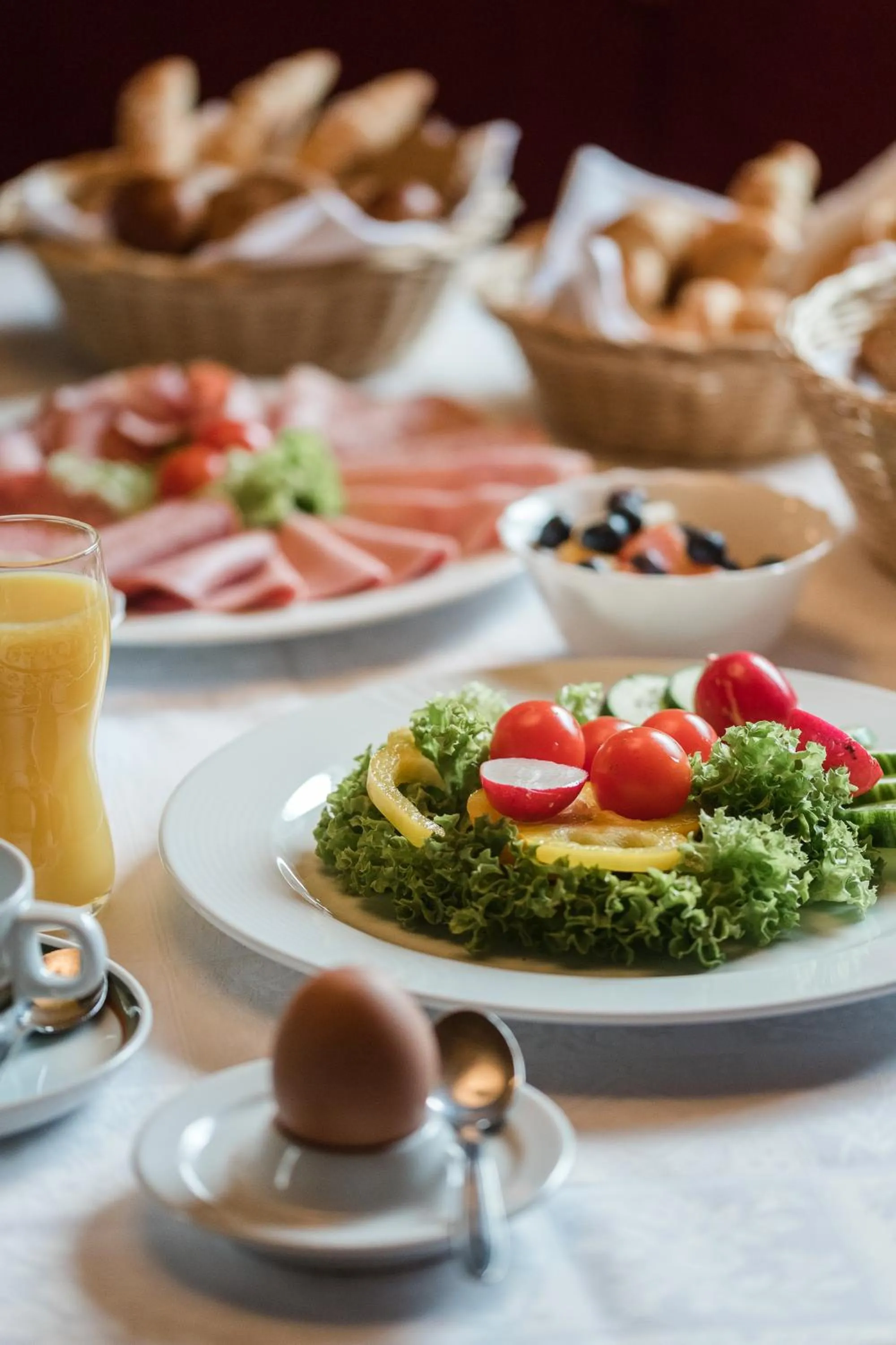 Breakfast in Das Naturhotel die Eng