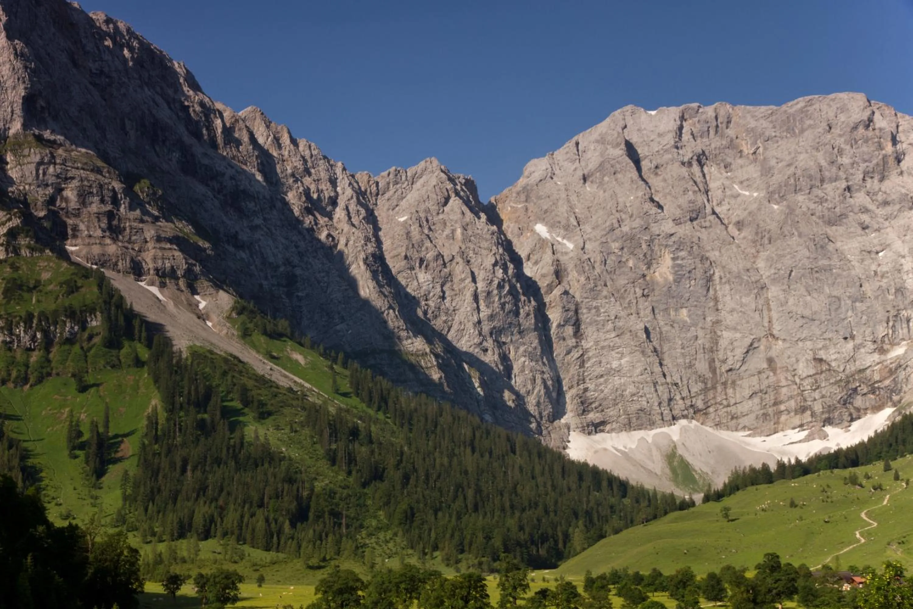 View (from property/room) in Das Naturhotel die Eng