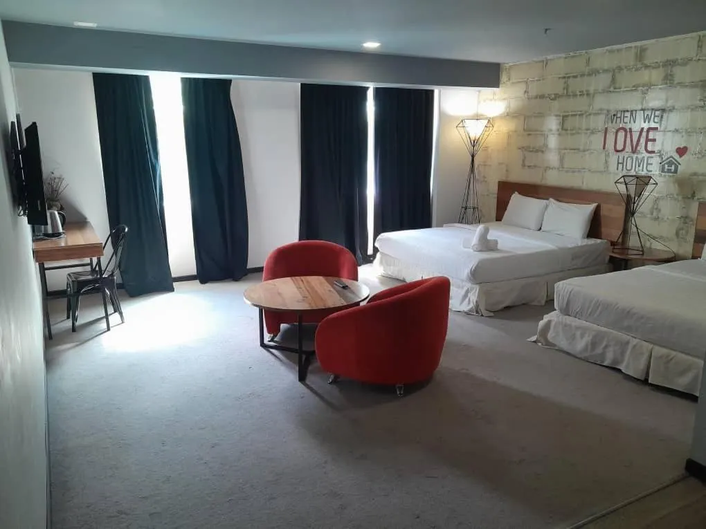 Bed in Hotel Pi Ipoh