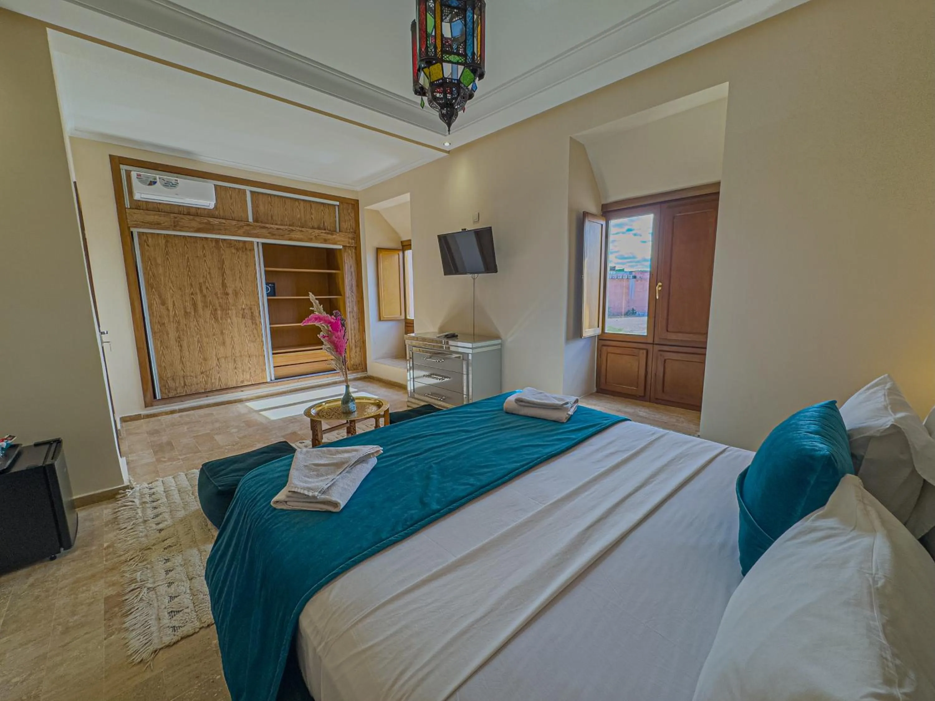Bed in Riad Azia