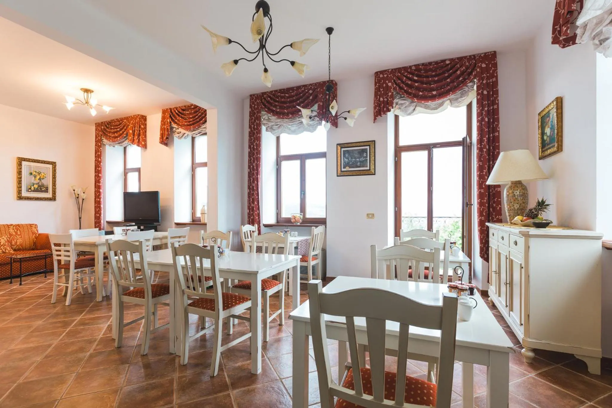 Dining area in Palazzo Angelica B&B Adults Only