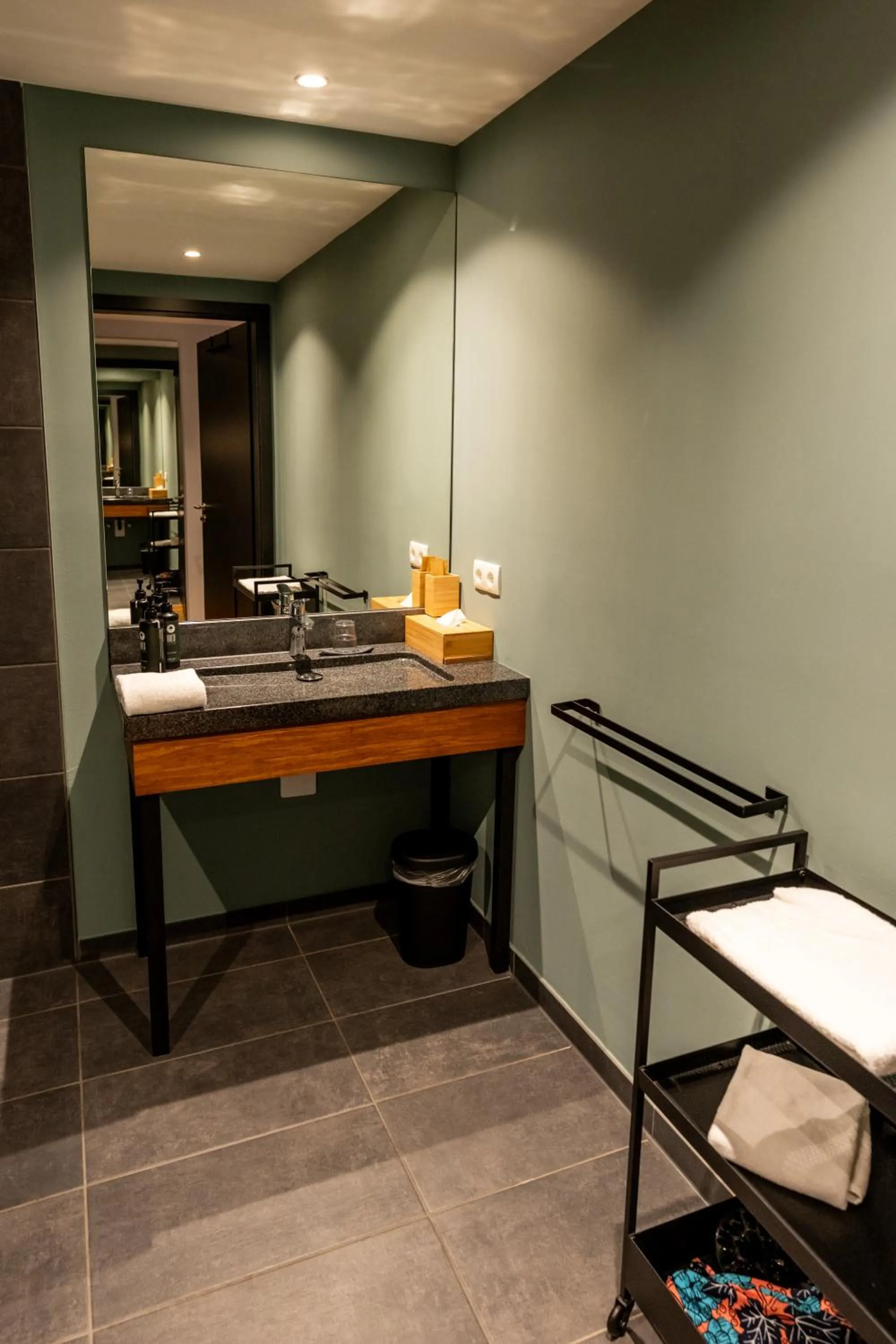 Bathroom in Restaurant Hotel Zum Storchen